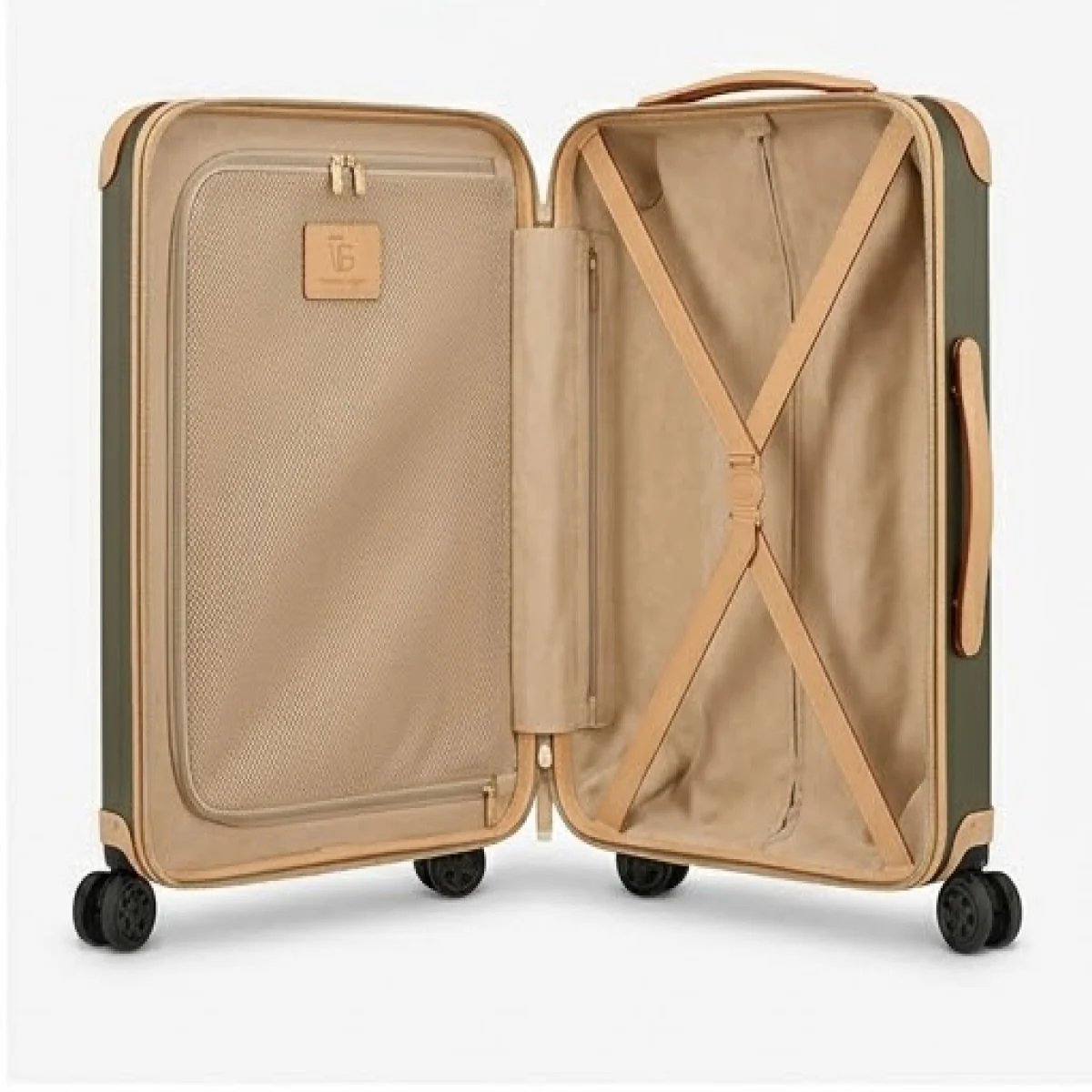 Louis Vuitton – Monogram Olive Cabin Rolling Suitcase Premium Edition - صورة 3
