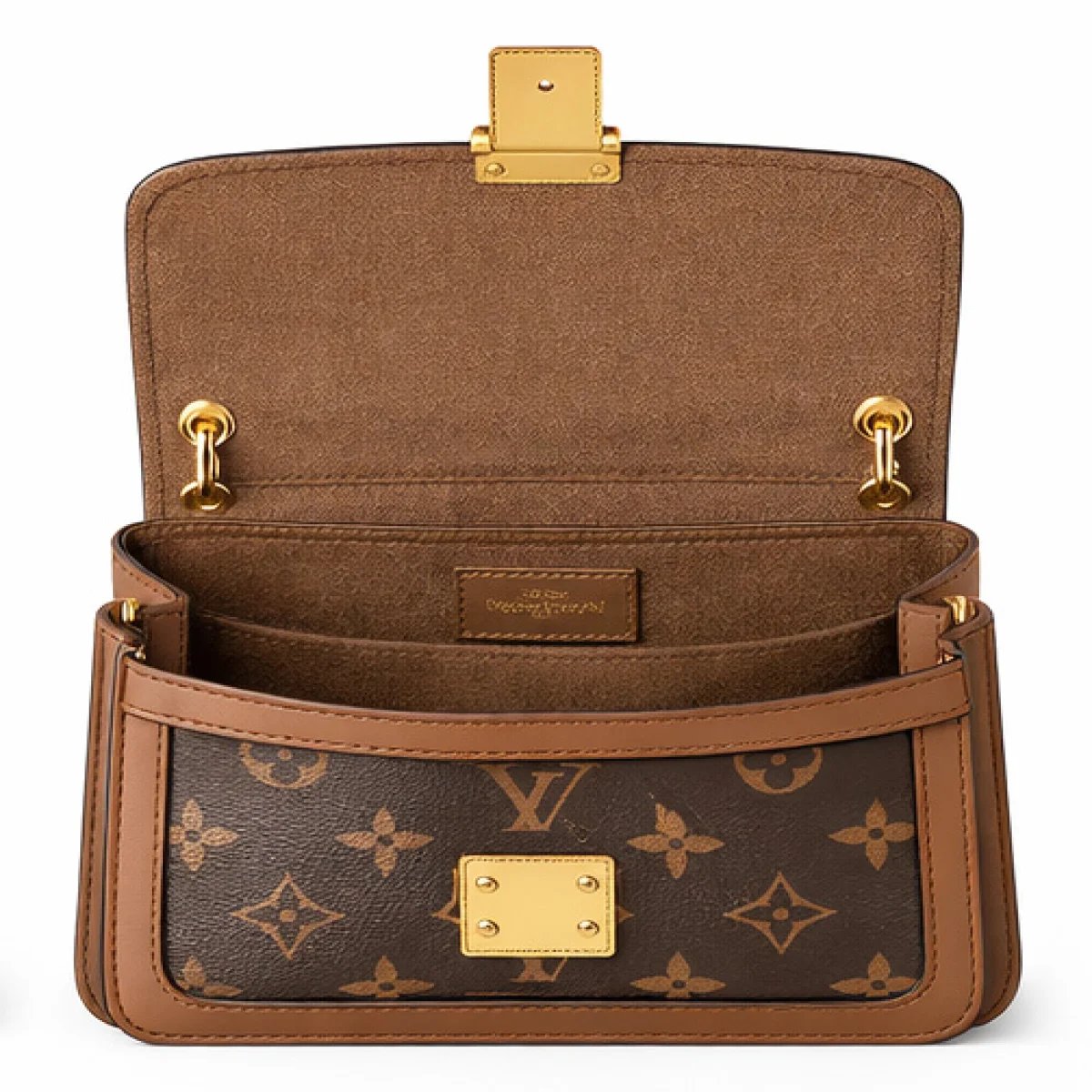 Louis Vuitton Monogram Dauphine Style Crossbody Bag – Brown Edition - صورة 4