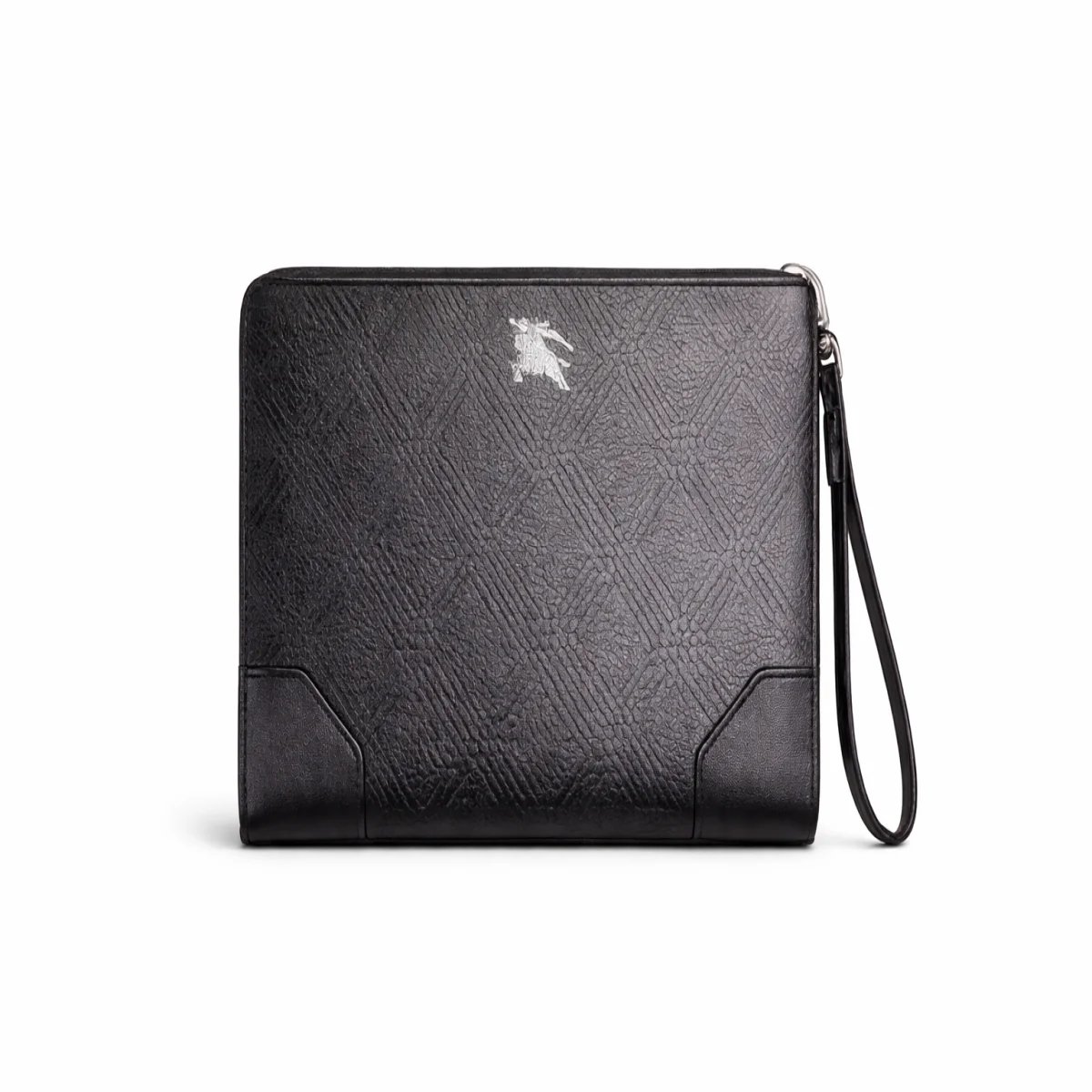 محفظة بسحاب بتصميم مستوحى من Burberry - صورة 3