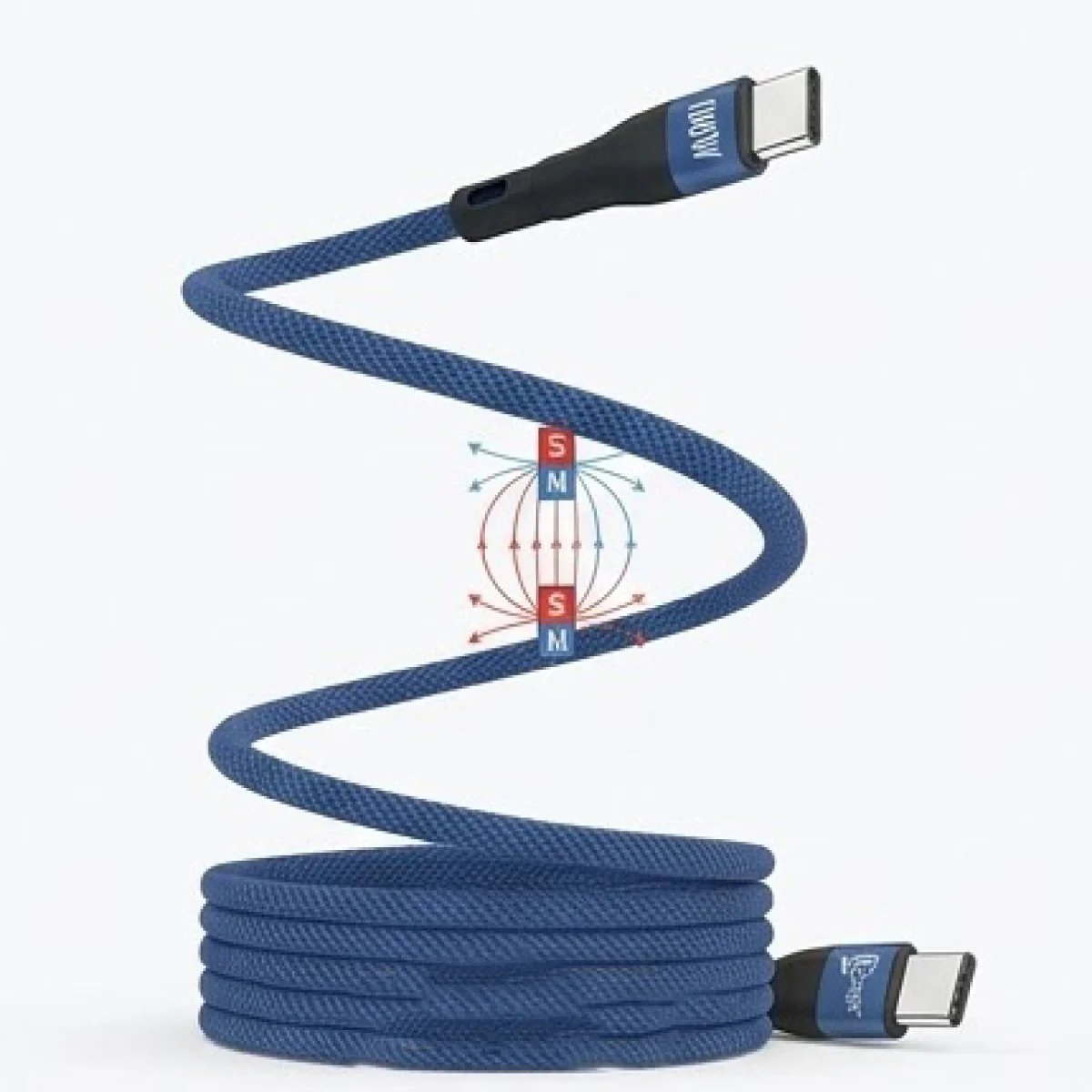 Baqer Type-C to Type-C Cable – Super Fast Charging 100W –TD_CA91 - صورة 2