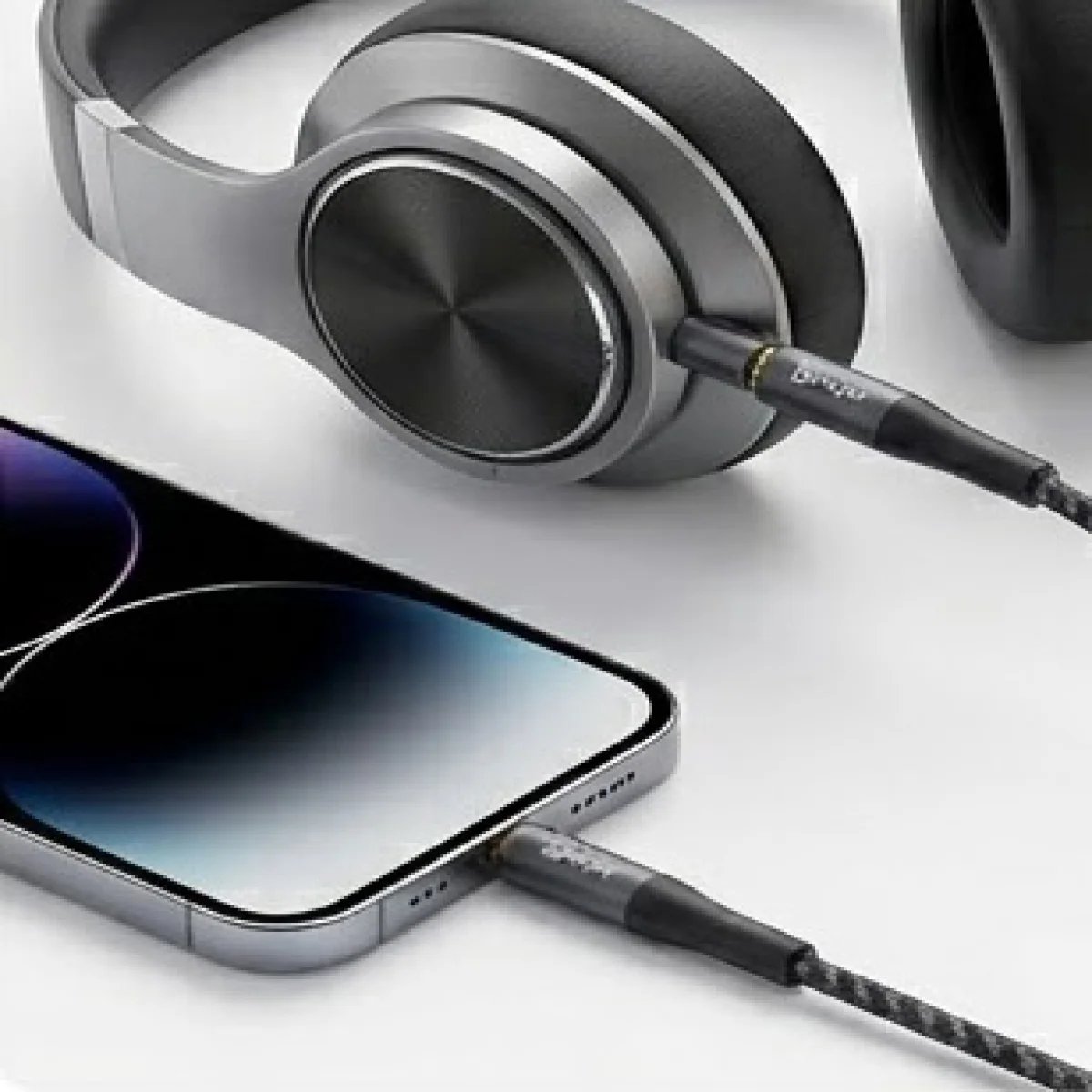 Ba-08-Baqer AUX Audio Cable 3.5mm - صورة 2