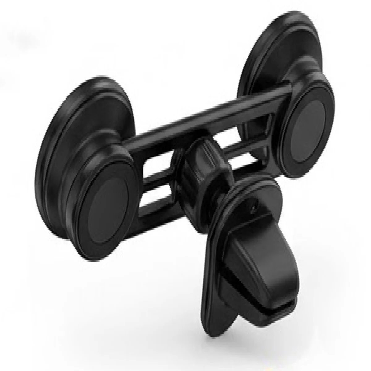 Baqer Dual Car Phone Stand – Strong Hold & Adjustable Design –MX-VS157 - صورة 2