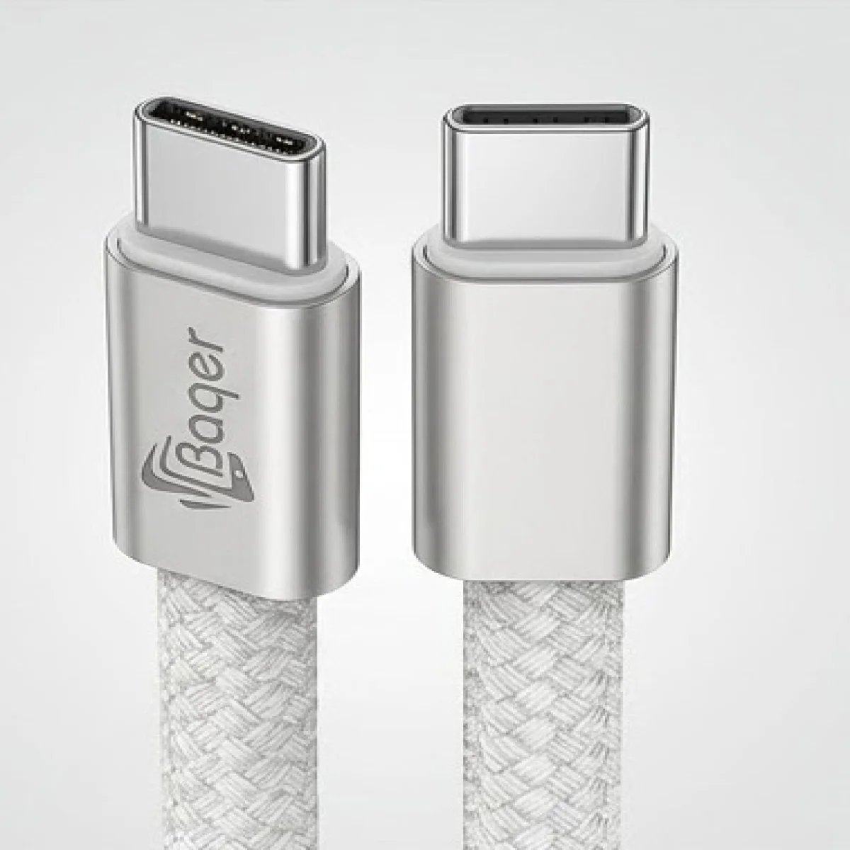 BA-120-Baqer Super Fast Cable Type-C to Type-C 60W - صورة 3