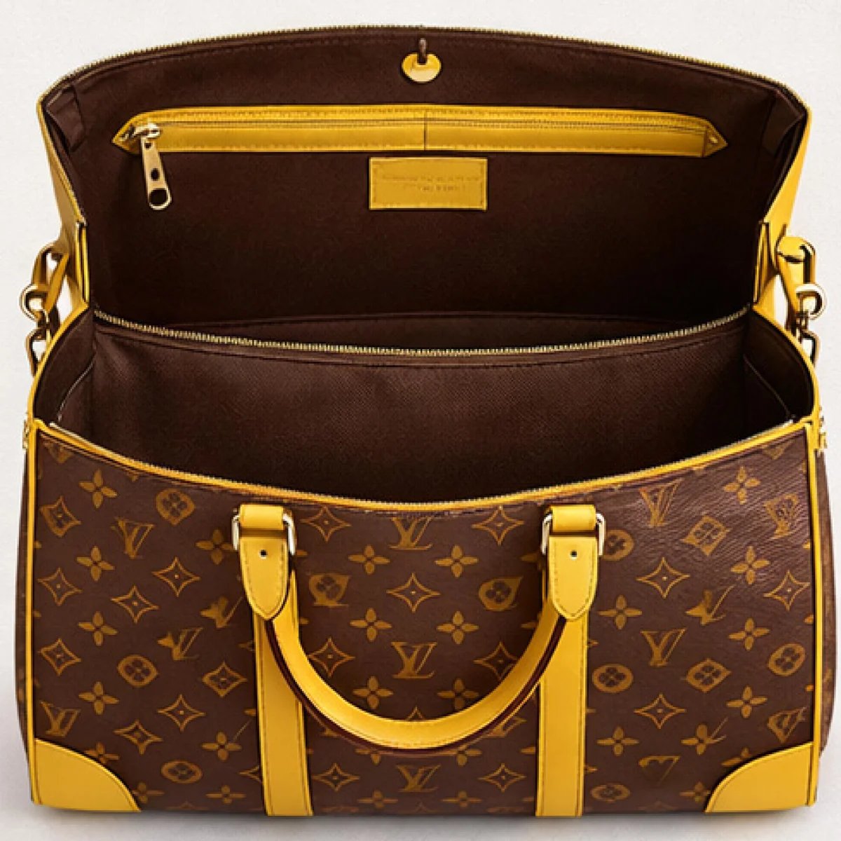 Louis Vuitton Keepall Bandoulière Monogram Travel Bag - صورة 5