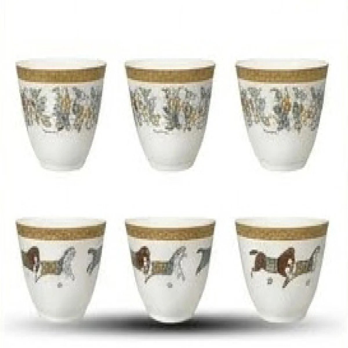 HERMÈS – Luxury Artistic Tea Cup Set - صورة 5