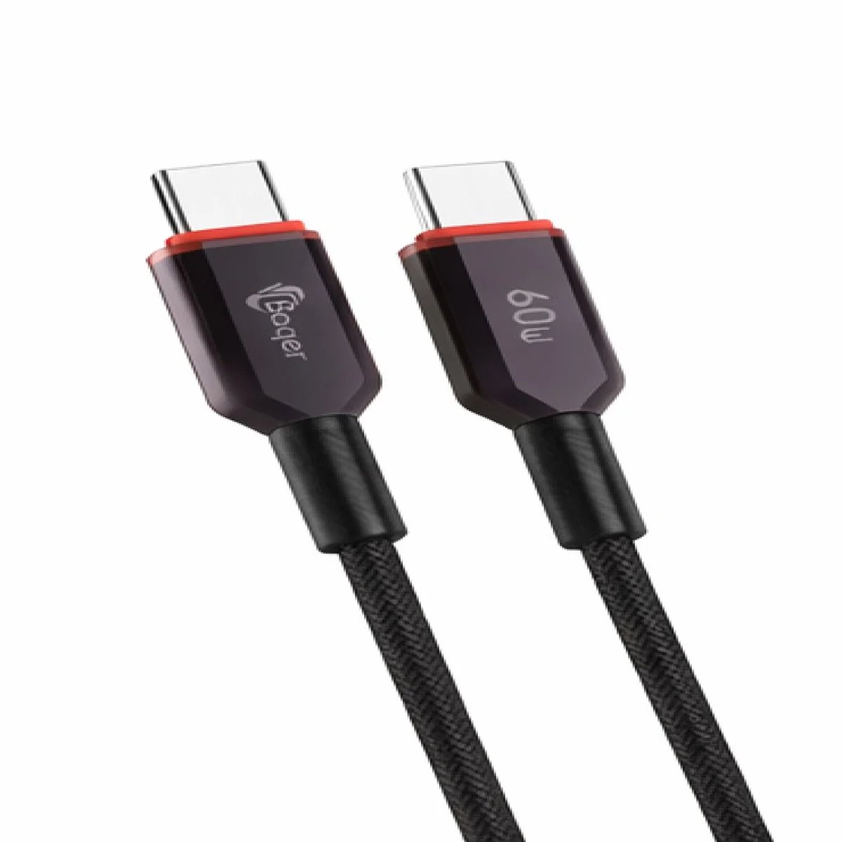 Baqer Type-C to Type-C Cable 60W – Fast Charging –BA_102 - صورة 2