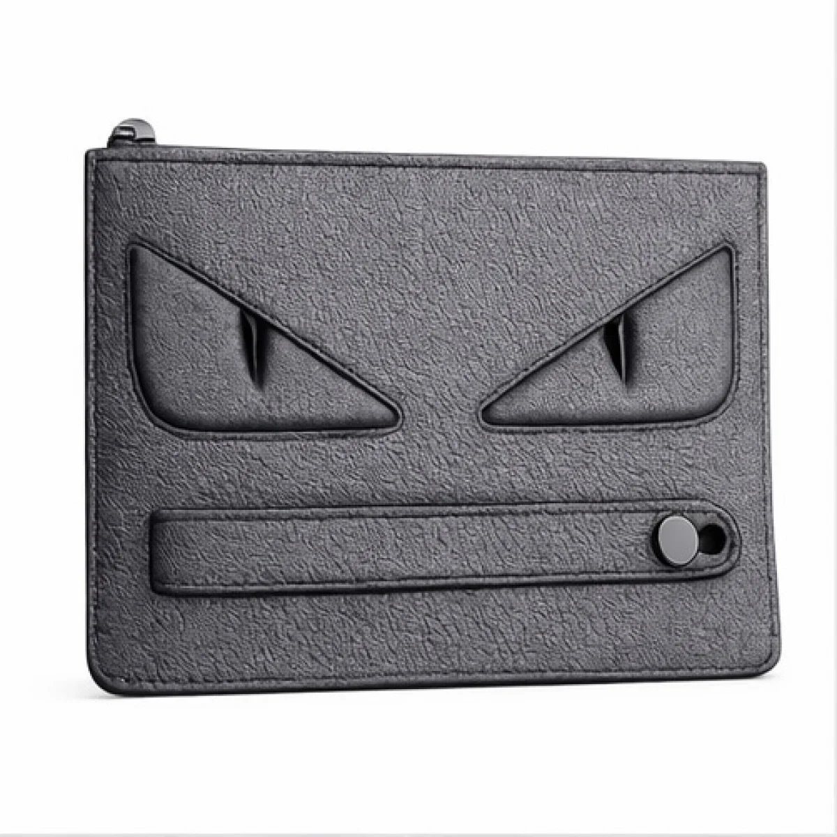 Noir Fang – Monster Eyes Zip Wallet – Black Edition - صورة 8