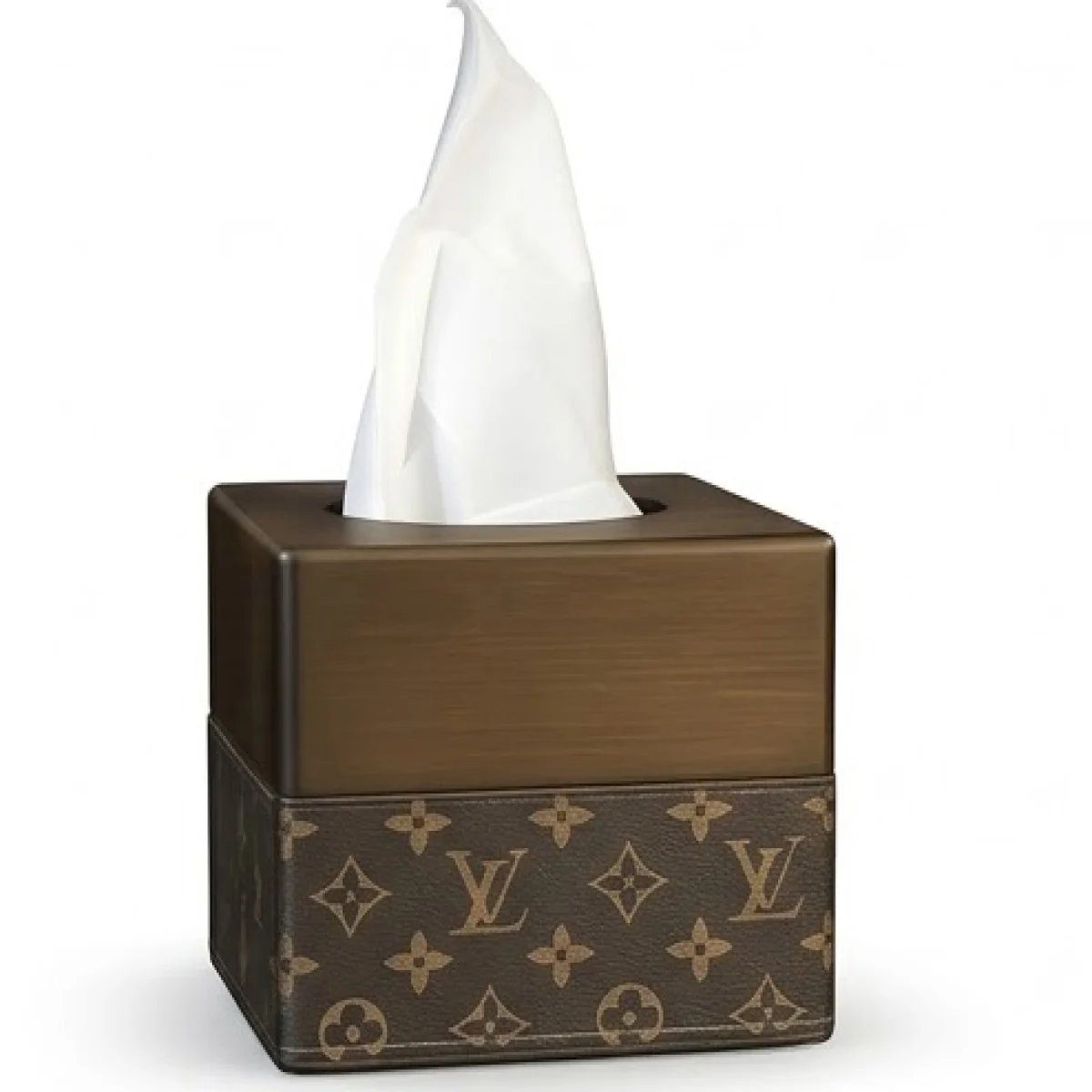 LOUIS VUITTON – Luxury Tissue Box - صورة 4