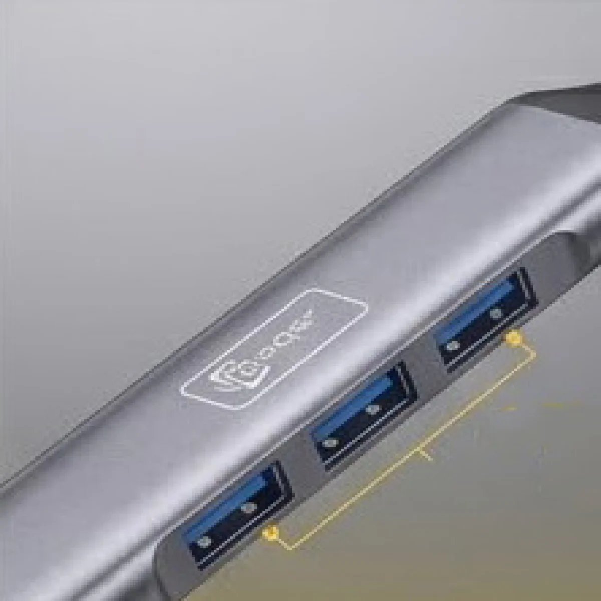 UC701-Baqer Adapter Cable USB to 4 USB - صورة 2