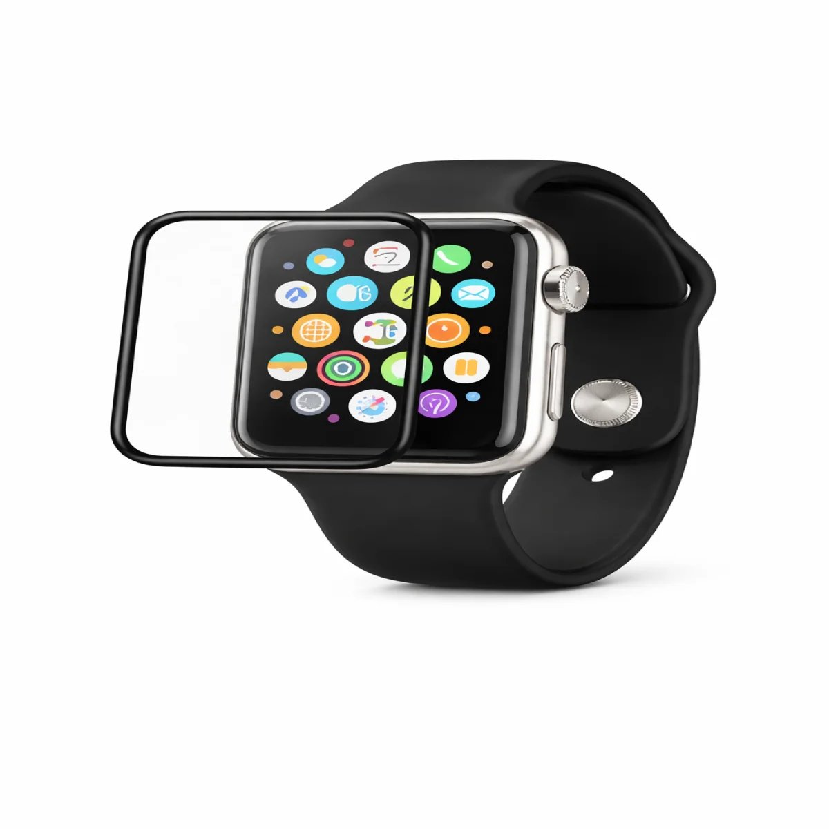 حماية شاشة للساعة الذكية – تغطية كاملة (Edge-to-Edge) | Baqer Store - صورة 3