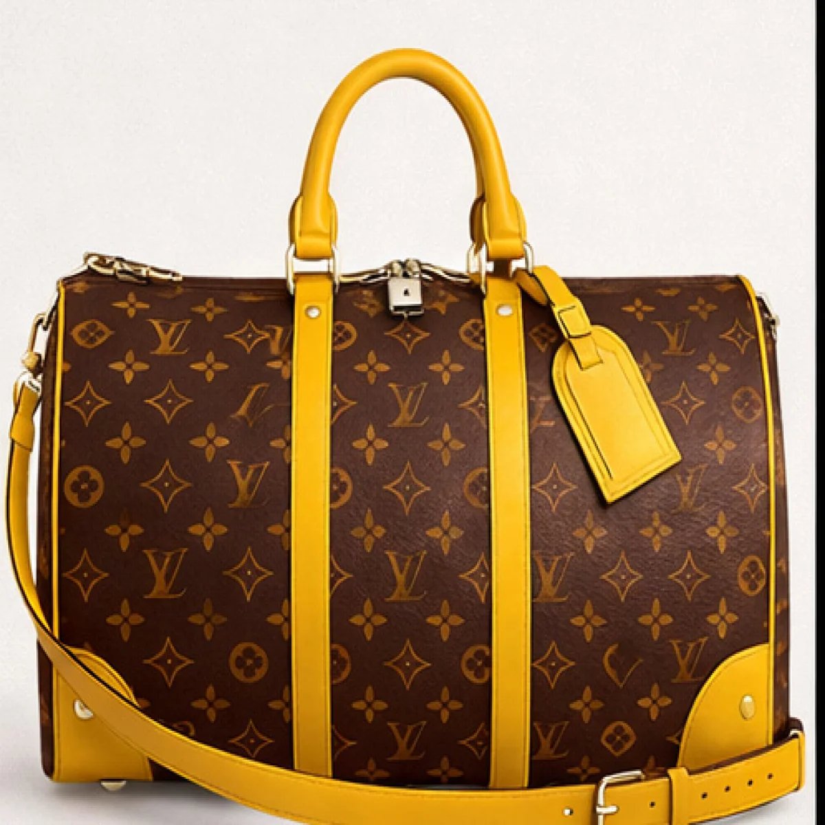 Louis Vuitton Keepall Bandoulière Monogram Travel Bag - صورة 11