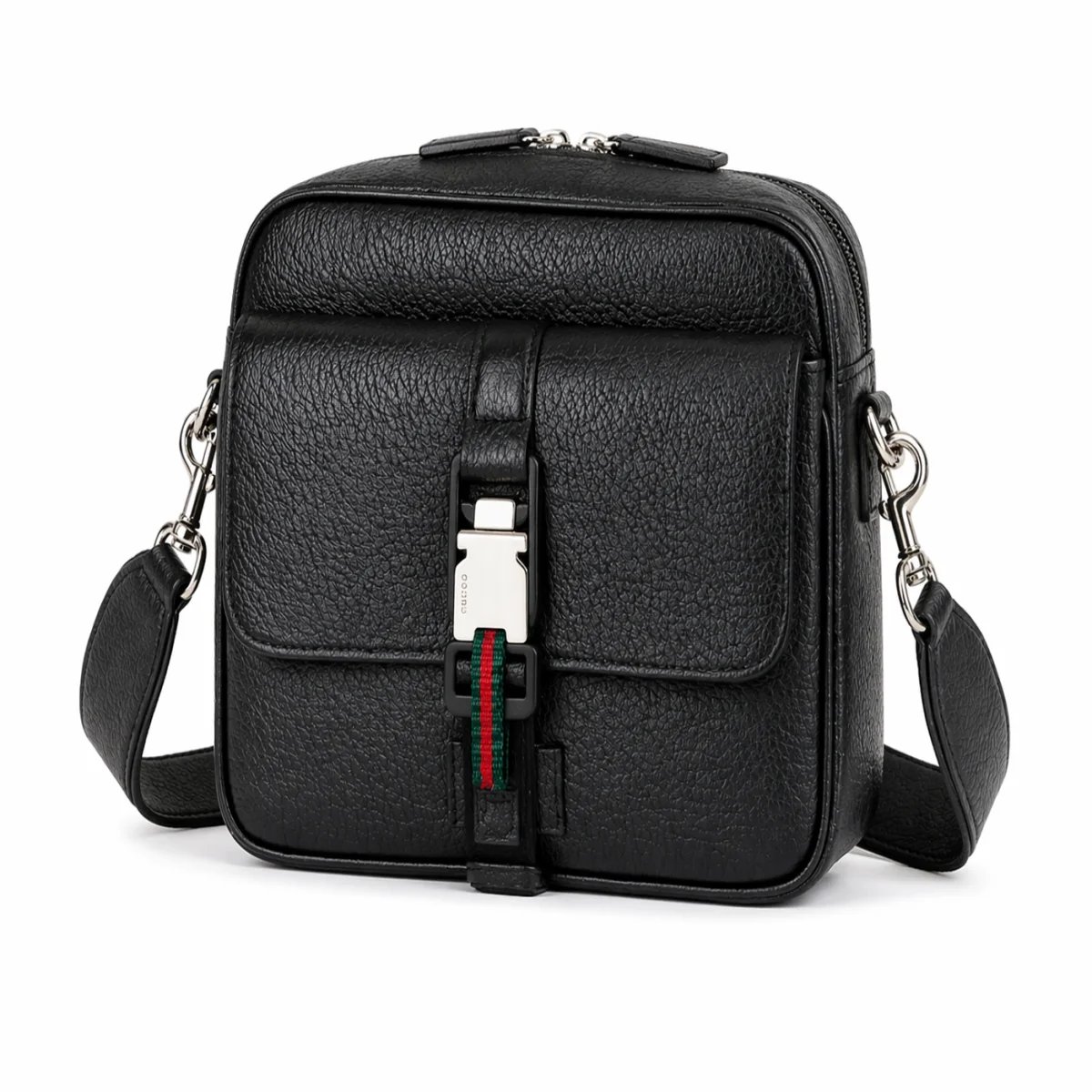 كلتش كتف جلد مستوحى من Gucci - صورة 3