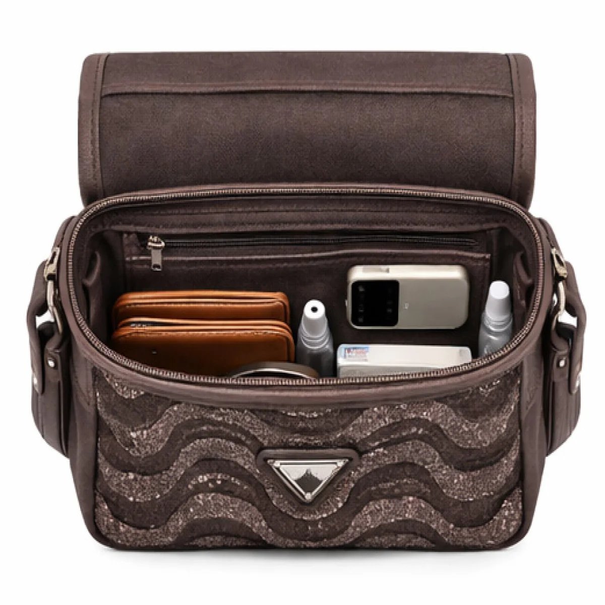 Prada Wave Pattern Chain Shoulder Bag - صورة 4