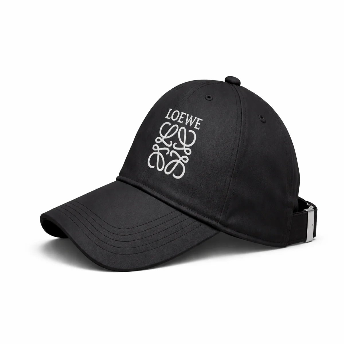 قبعة Loewe Anagram سوداء - صورة 2