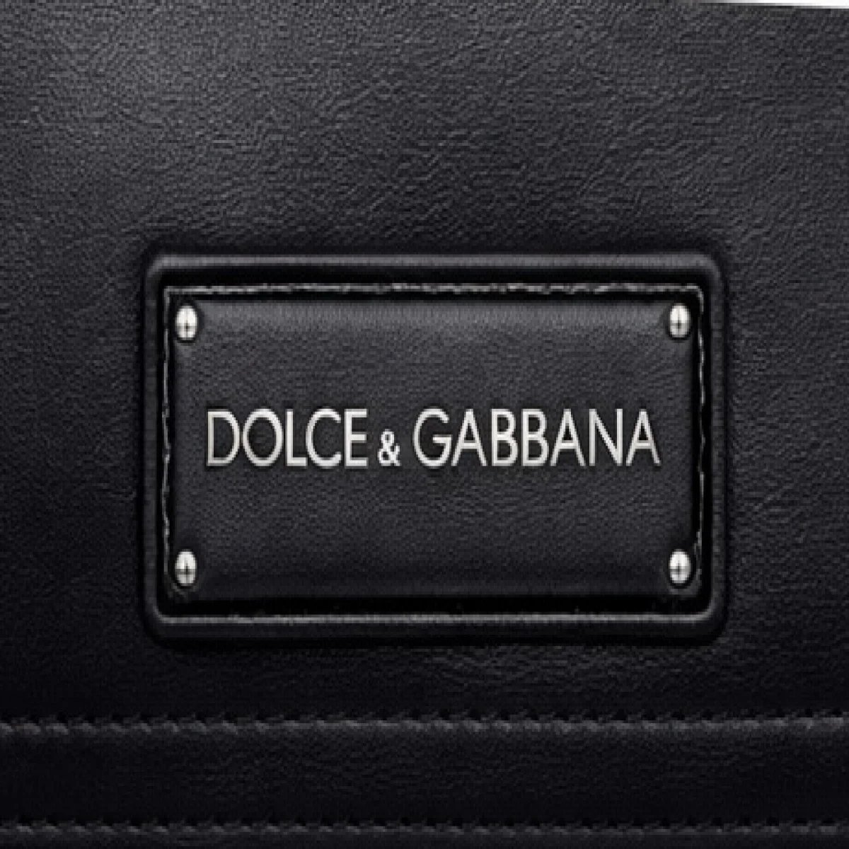 Dolce & Gabbana Leather Zip Clutch Bag - صورة 2