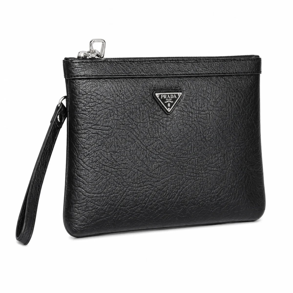 محفظة يد رجالية من برادا – فخامة إيطالية بتصميم عصري - صورة 3