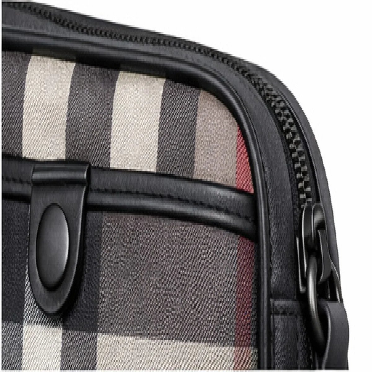 Burberry Classic Check Crossbody Bag – Beige Edition - صورة 6