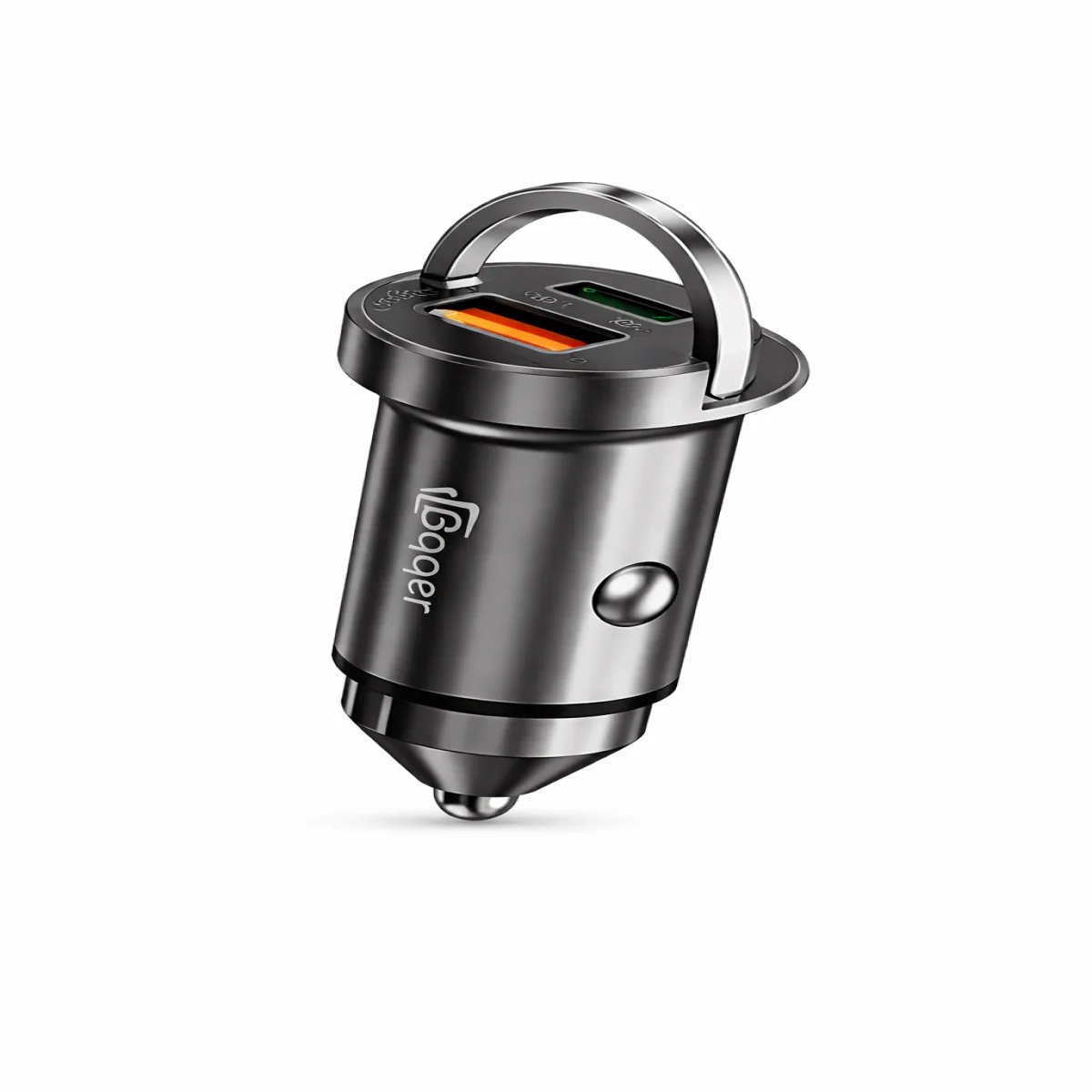 شاحن سيارة سريع بمنفذين – Baqer Store - صورة 3