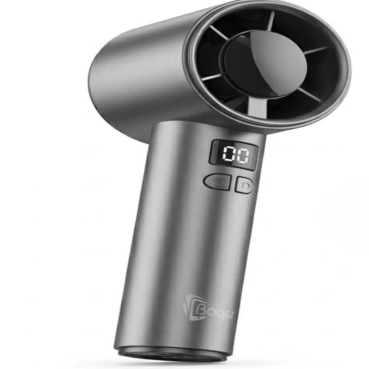 Baqer Portable Fan – Strong Cooling with Digital Display – Up to 4 Hours Playtime –F5 - صورة 5
