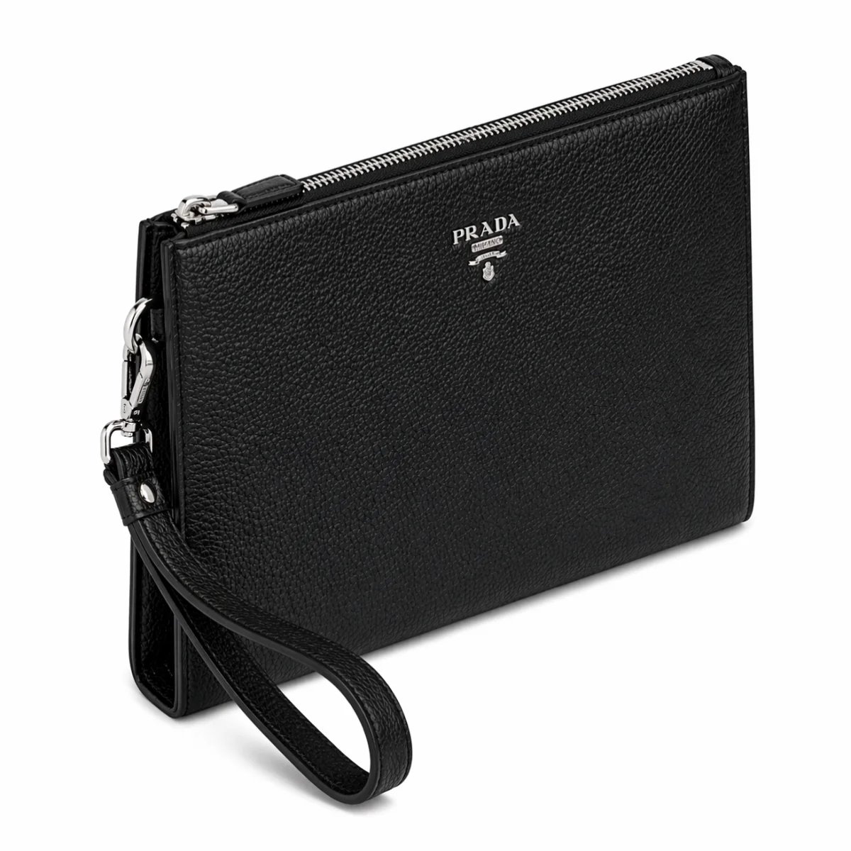 حقيبة برادا بسحاب – فخامة عصرية بسيطة - صورة 2