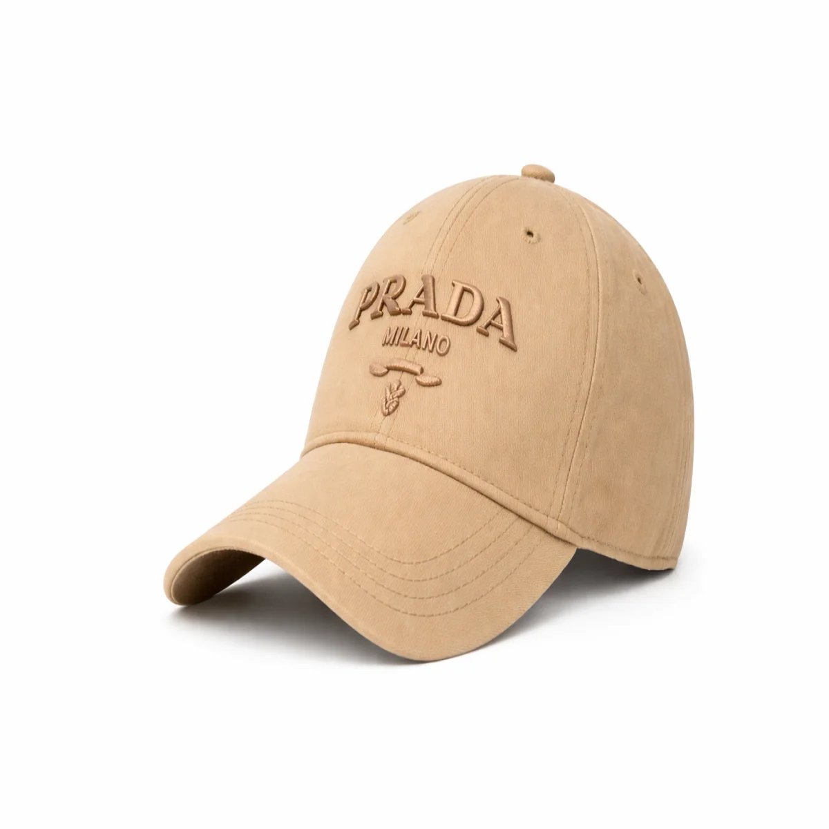 قبعة Prada Drill بيج - صورة 3