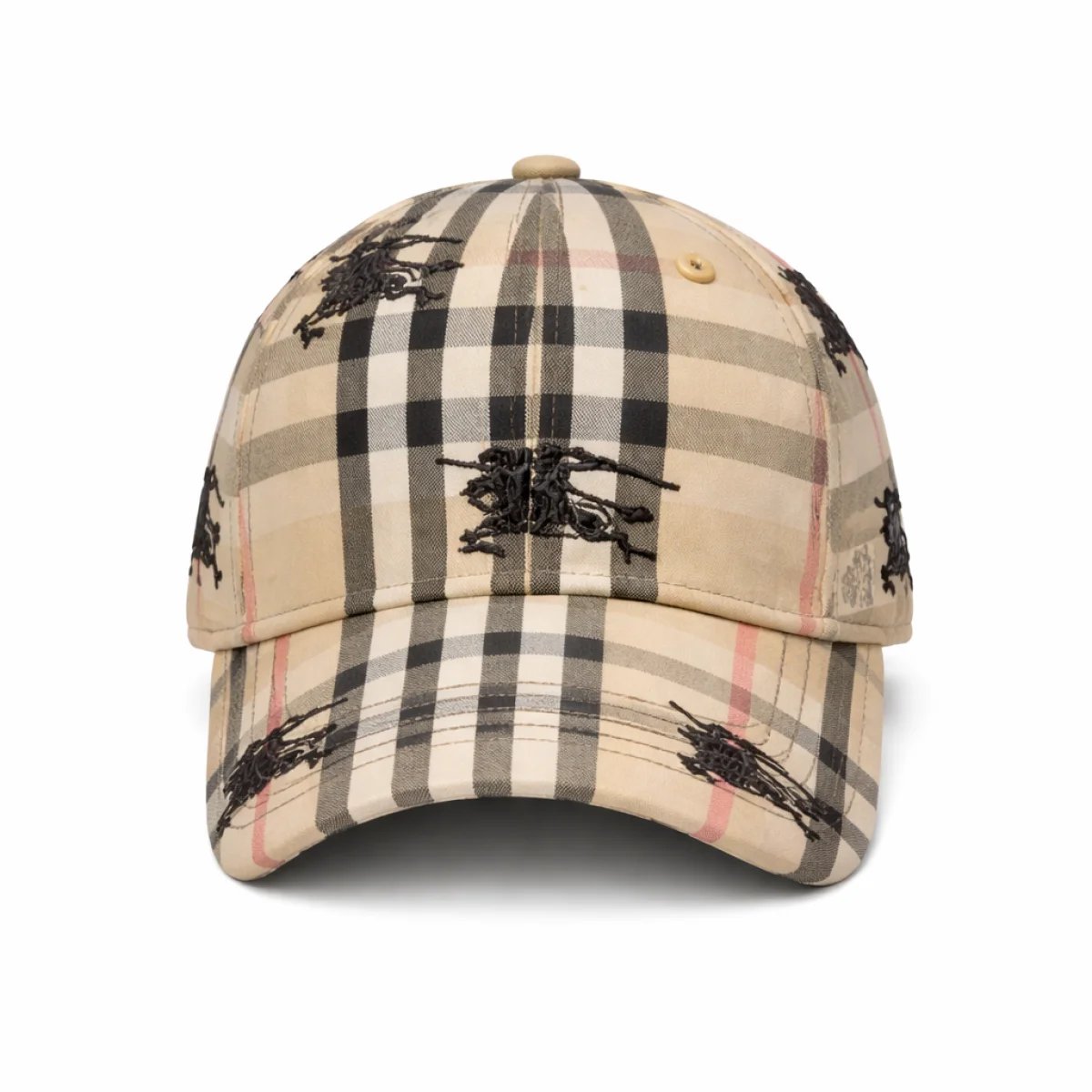 قبعة Burberry مربعات - صورة 2