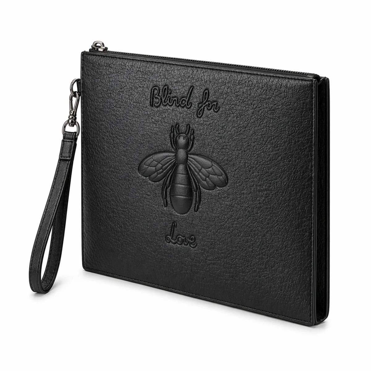 كلتش جلد بتصميم نحلة – من Gucci - صورة 2