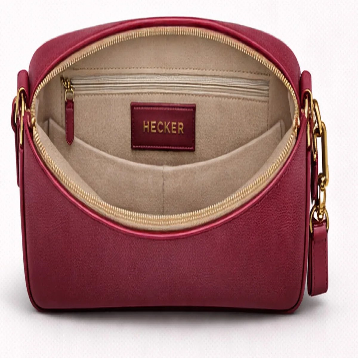 Tory Burch Leather Bucket Crossbody Bag - صورة 10