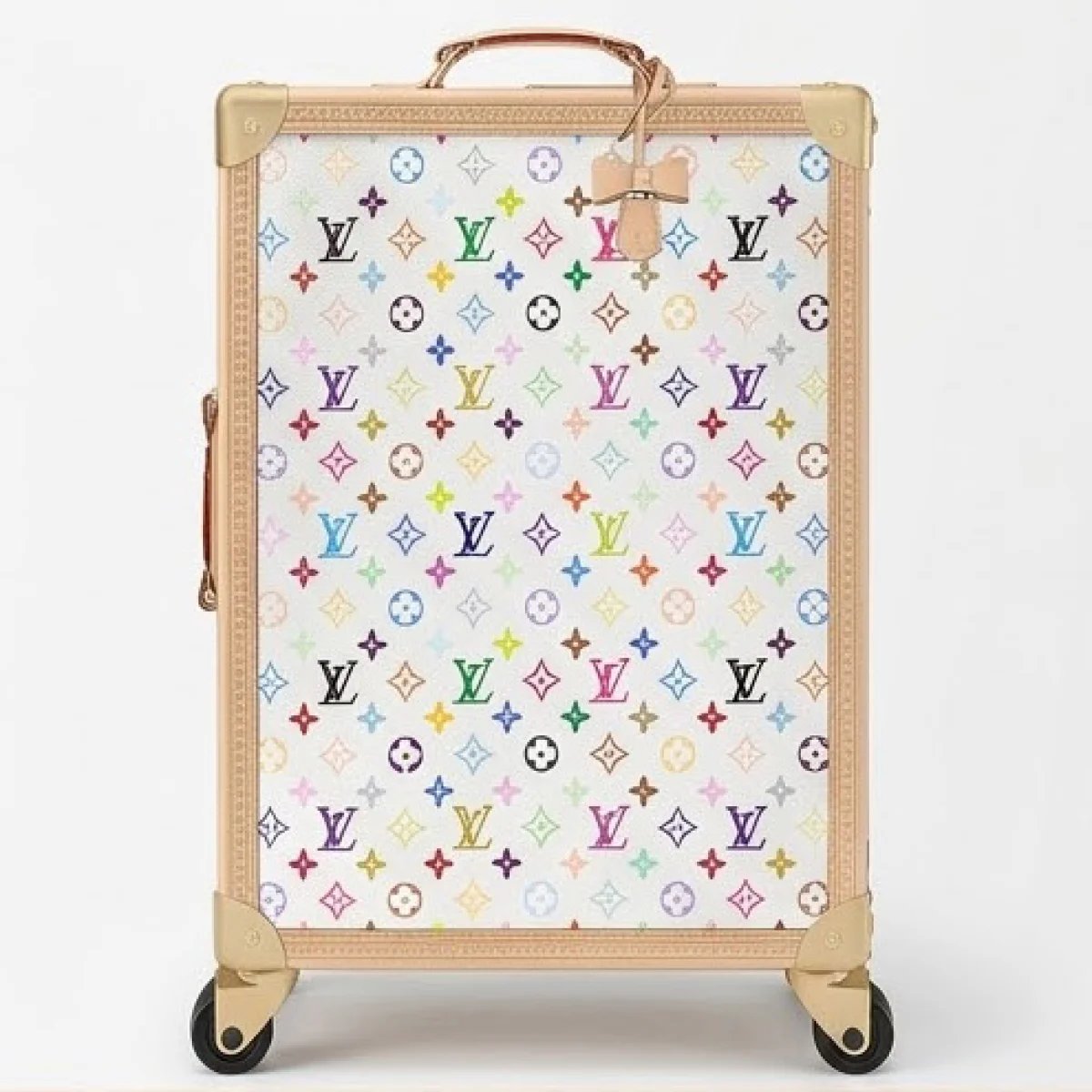 Louis Vuitton – Multicolor Rolling Travel Suitcase - صورة 6