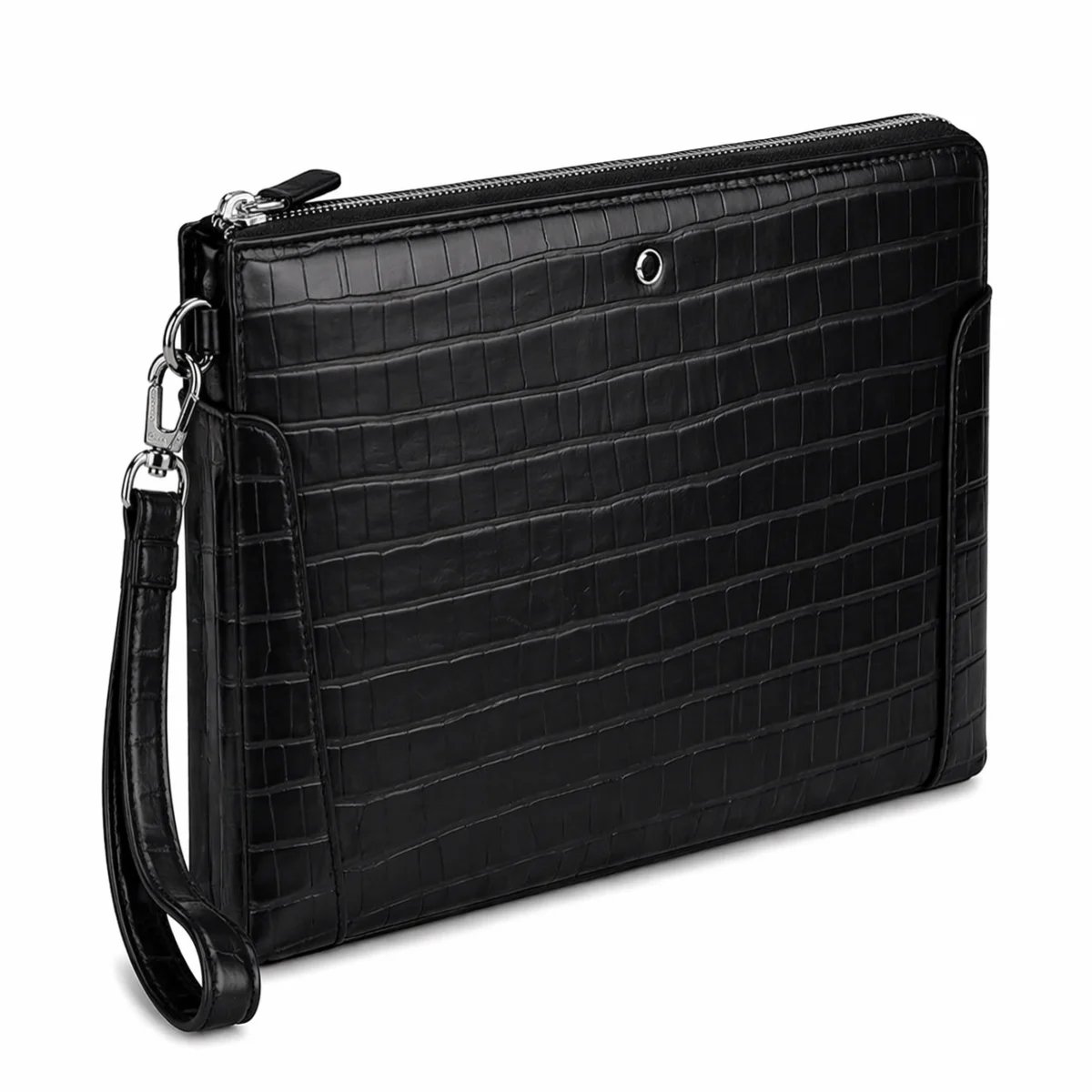 كلتش فاخر بنقشة جلد تمساح من Montblanc - صورة 2