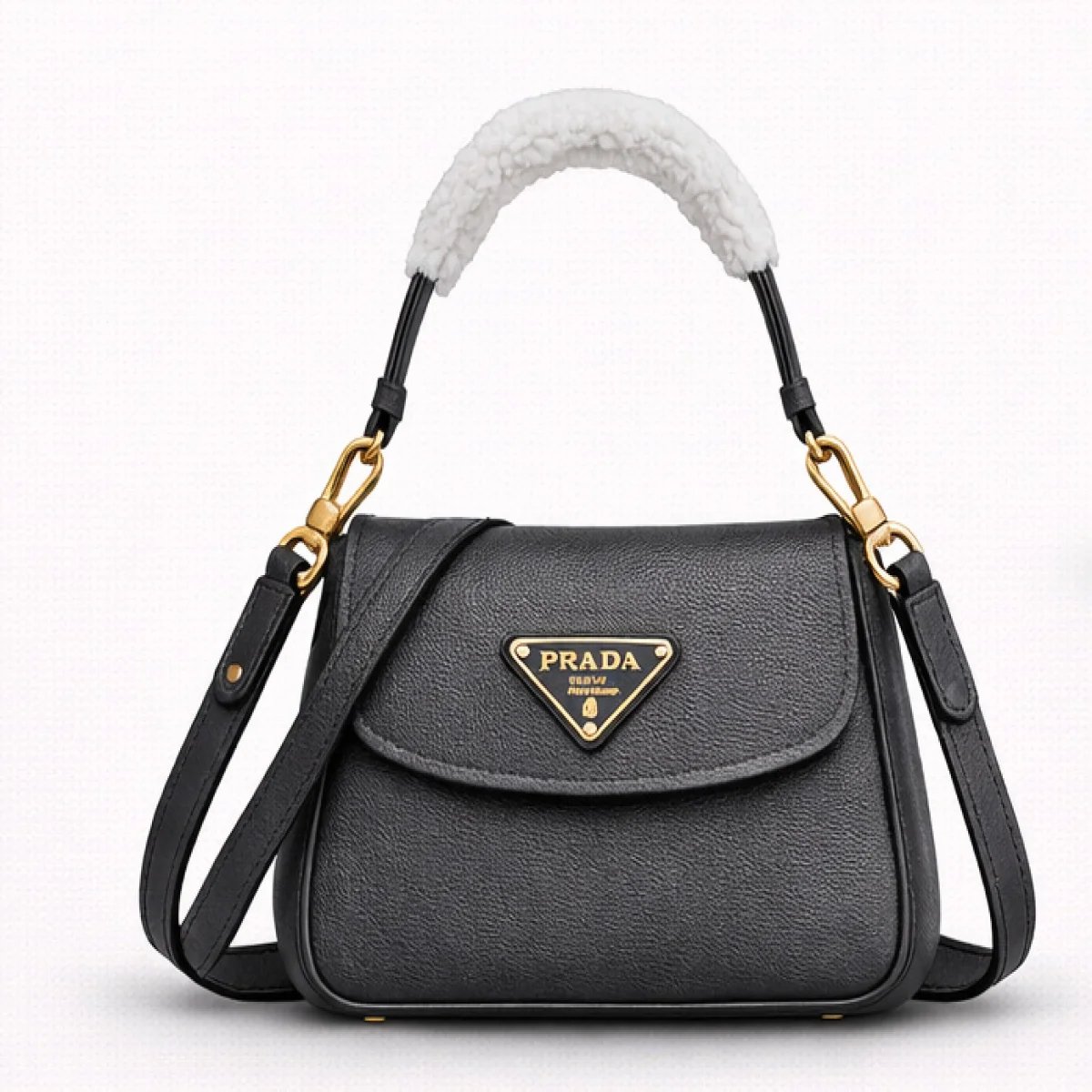 Prada Re-Edition Leather Shoulder Bag - صورة 11