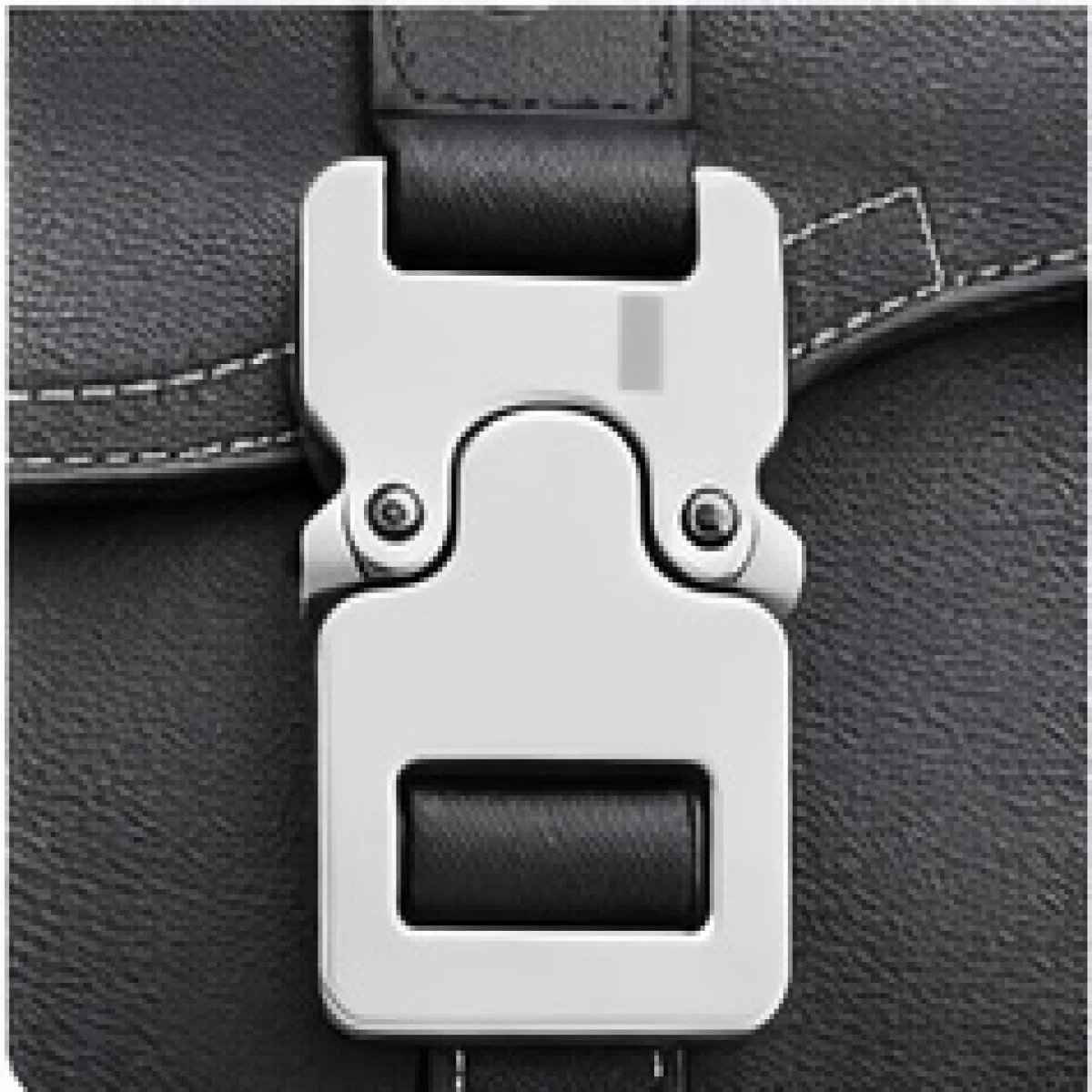 Prada Classic Leather Buckle Crossbody Bag - صورة 8