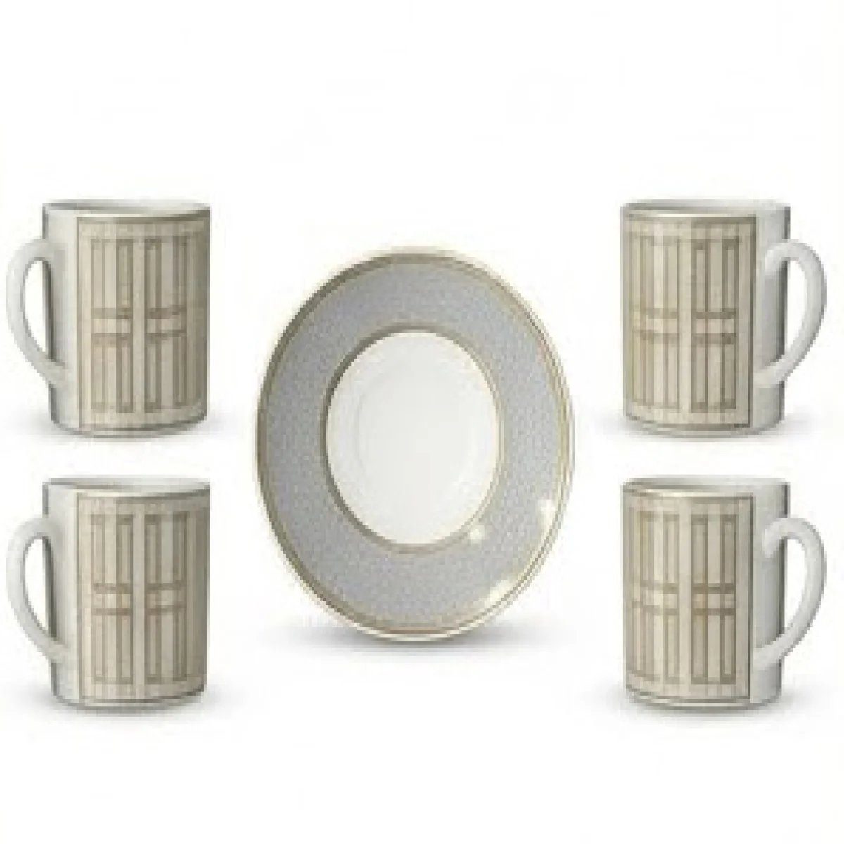 Royal Porcelain – Luxury Ceramic Cup Set - صورة 5