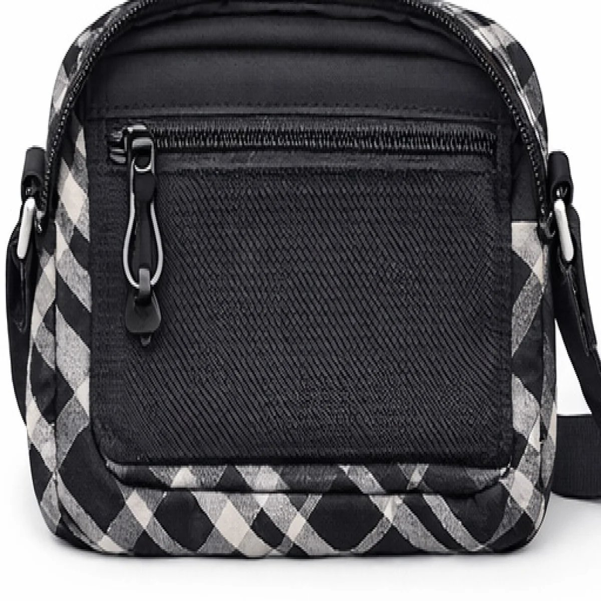 Burberry Check Crossbody Compact – Black Edition - صورة 4
