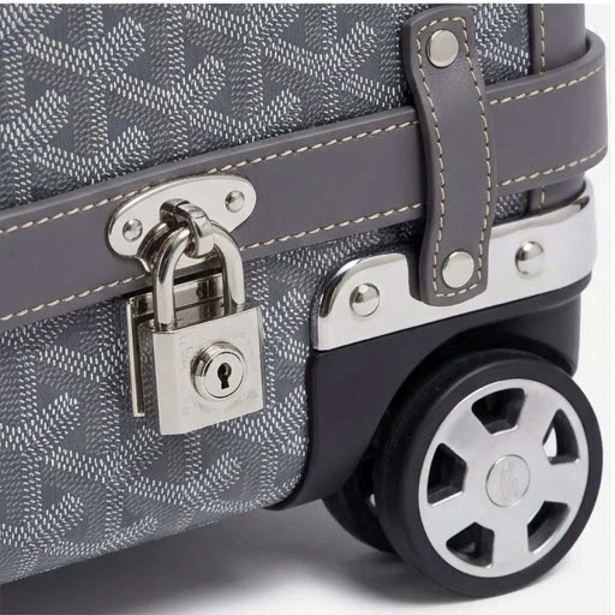 Goyard – Goyardine Rolling Travel Suitcase Classic Edition - صورة 3