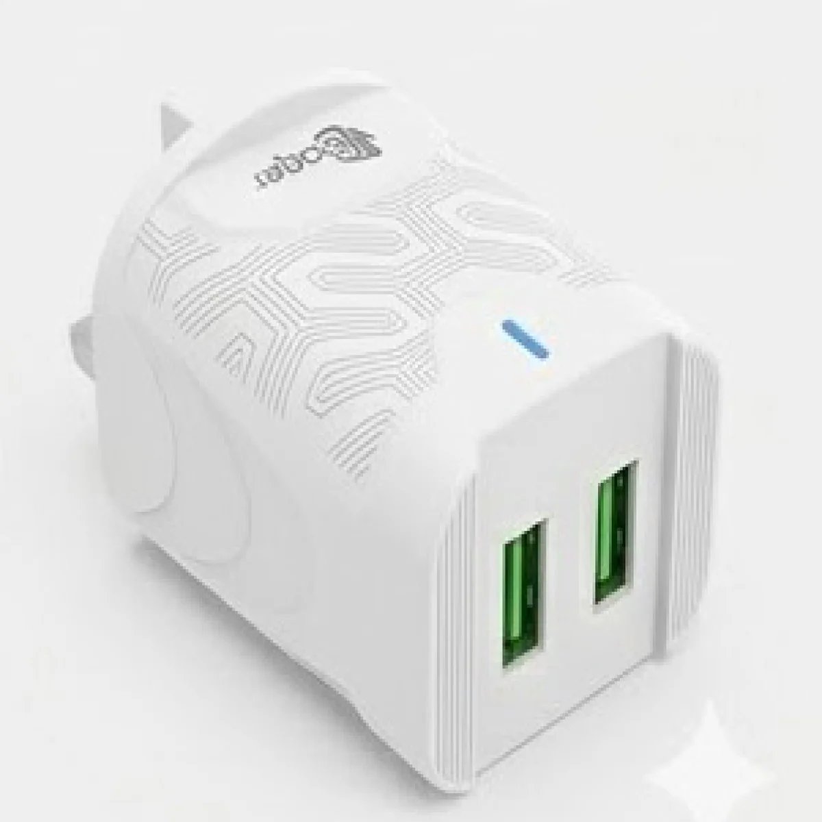 Baqer Dual USB Wall Charger – Fast Charging –CH_01 - صورة 2