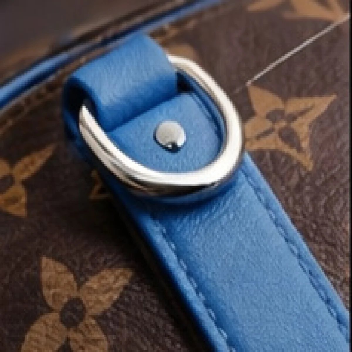 Louis Vuitton Keepall Bandoulière Monogram Blue Accent - صورة 4