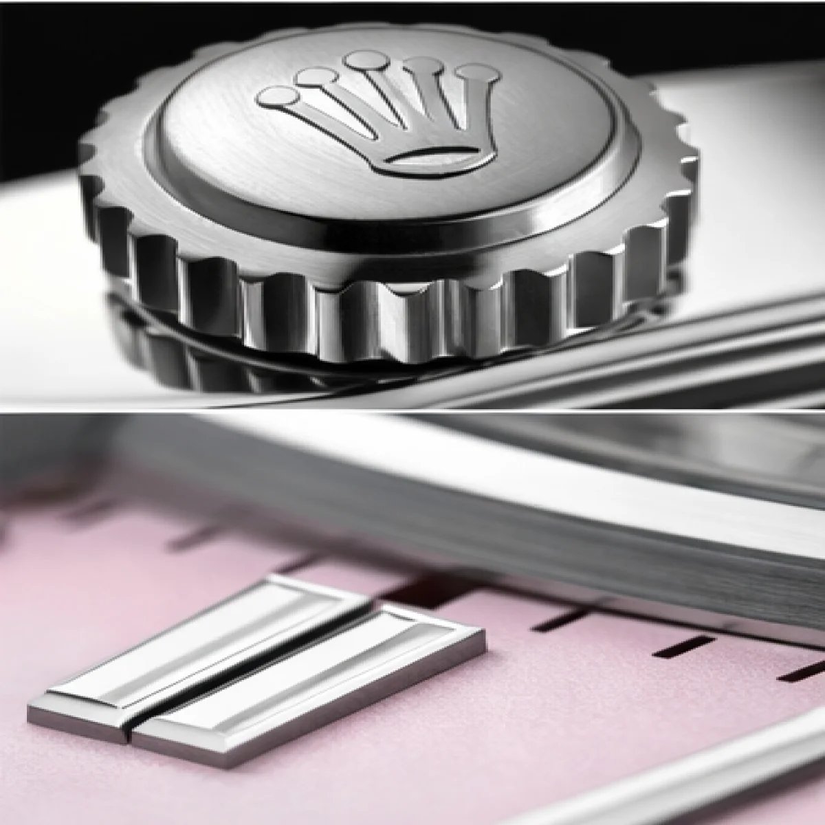 Rolex Oyster Perpetual – Pink Dial - صورة 3