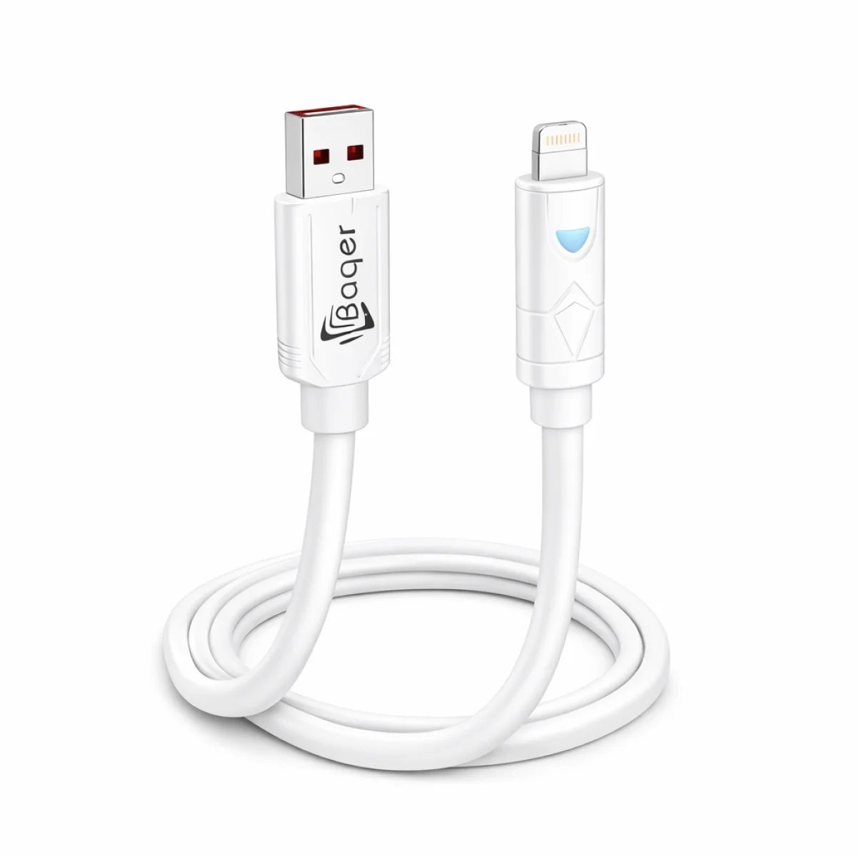 كيبل شحن وبيانات Lightning سريع – Baqer Store - صورة 2