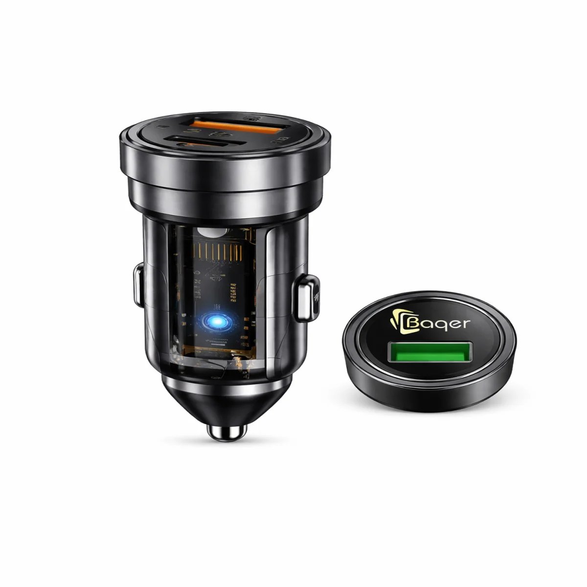 شاحن سيارة سريع 55 واط (3.0 Power) – Baqer Store - صورة 3