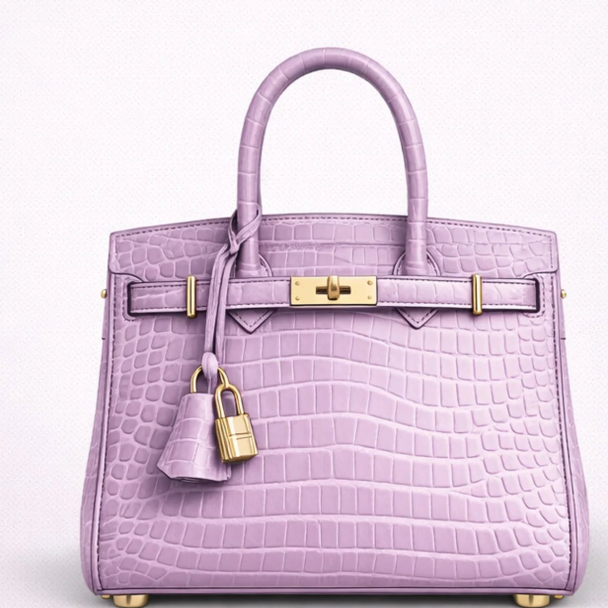 Hermès Birkin Crocodile Embossed Leather Bag - صورة 6
