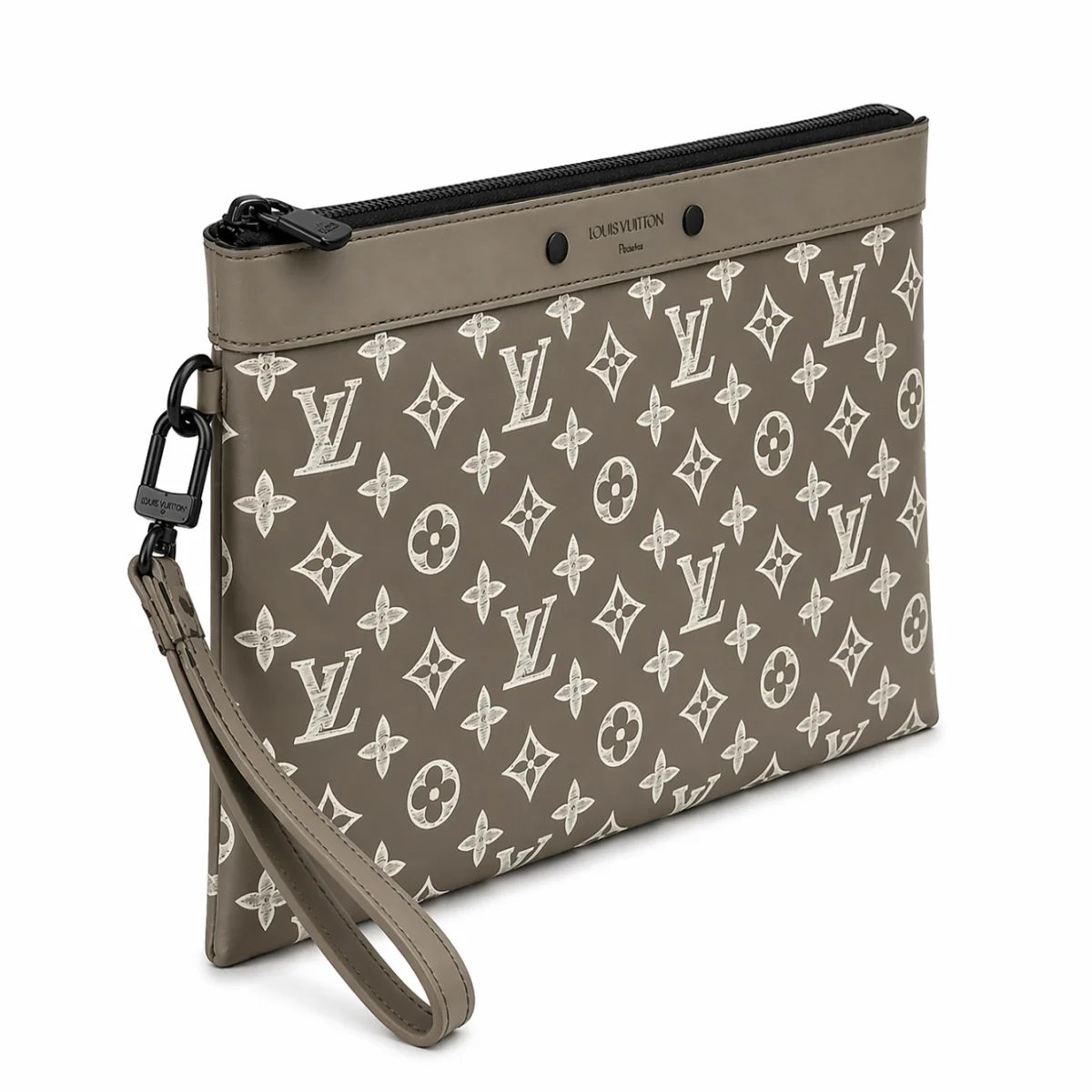 كلتش بنقشة LV – تصميم أنيق - صورة 2