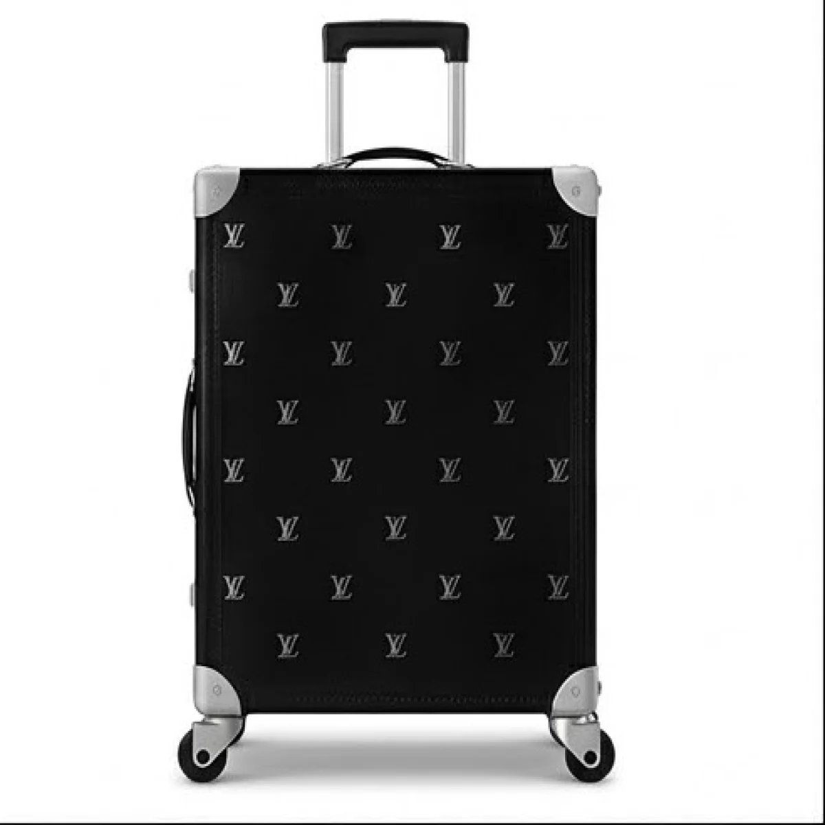 Louis Vuitton – Monogram Shadow Rolling Travel Suitcase Black Edition - صورة 4