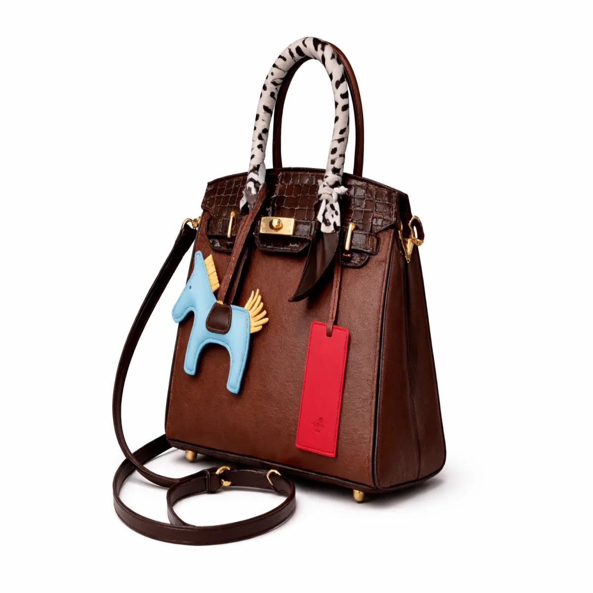 حقيبة تصميم هيرمس بيركن (Hermès Birkin Style) - صورة 2