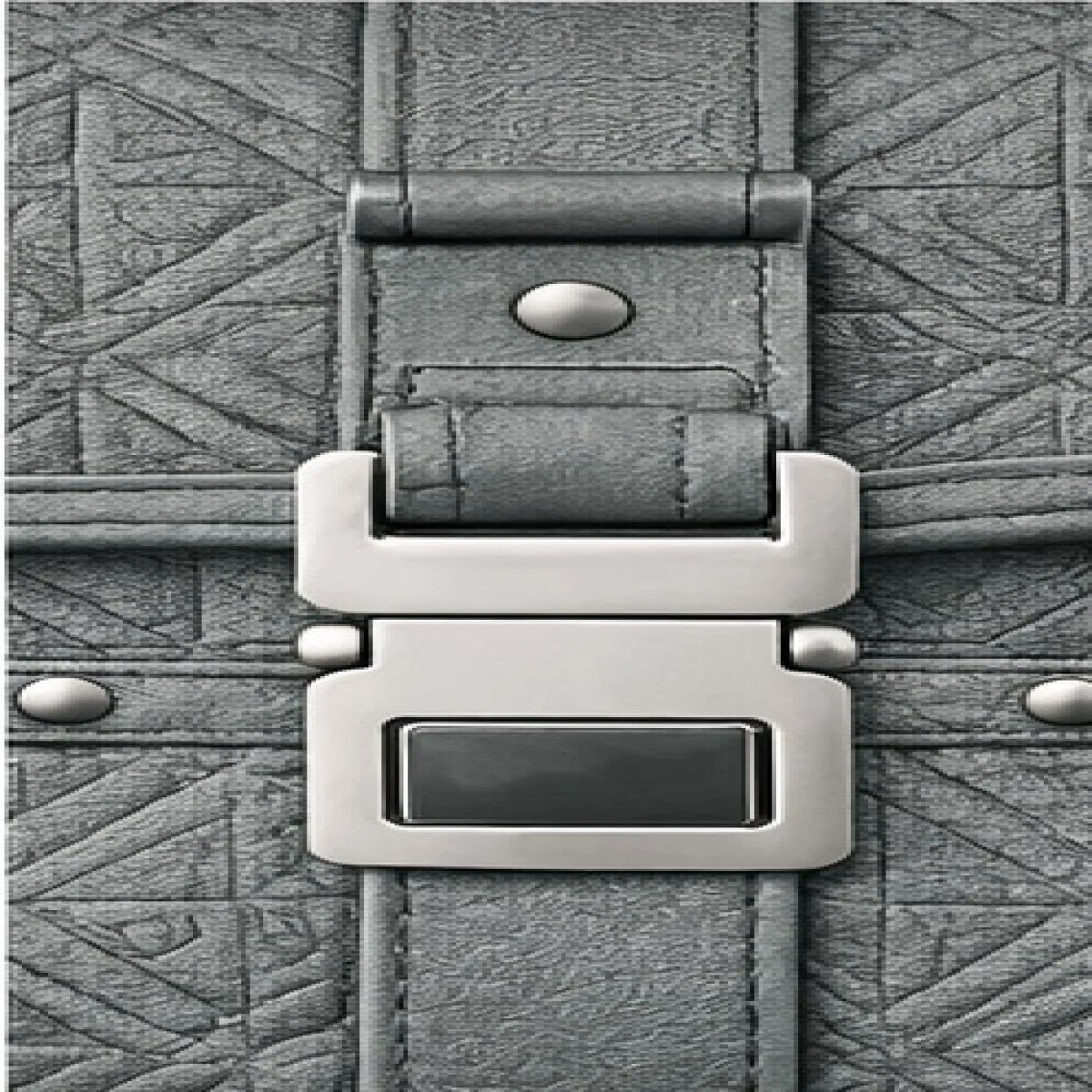 Dior Oblique Embossed Messenger Bag - صورة 9