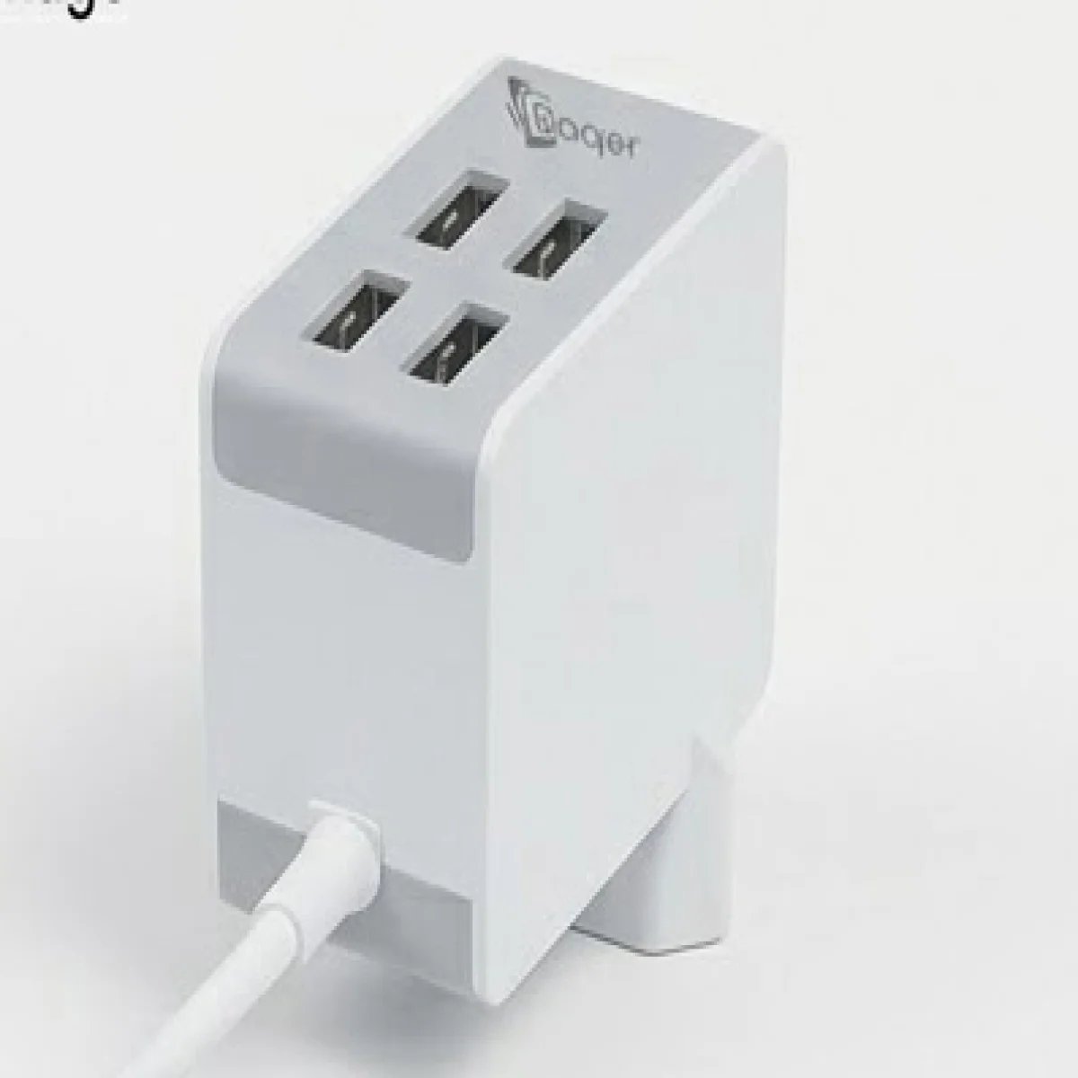 Baqer Multi USB Wall Charger with Built-in Cable – Fast Charging –BA_14 - صورة 4