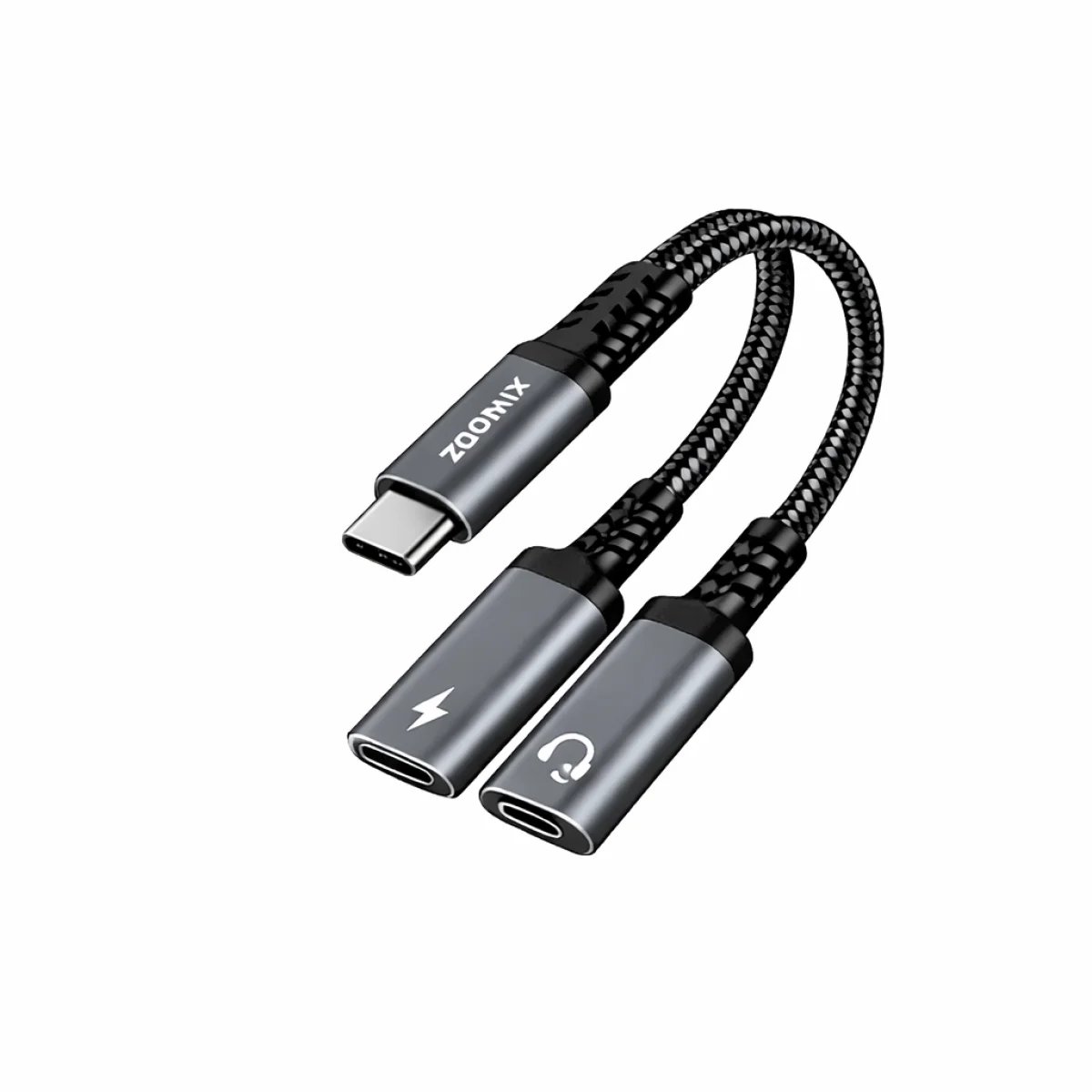 محول 2 في 1 للصوت والشحن - صورة 2