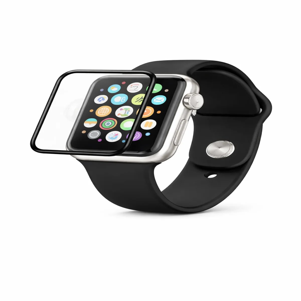 حماية شاشة للساعة الذكية – تغطية كاملة (Edge-to-Edge) | Baqer Store - صورة 2