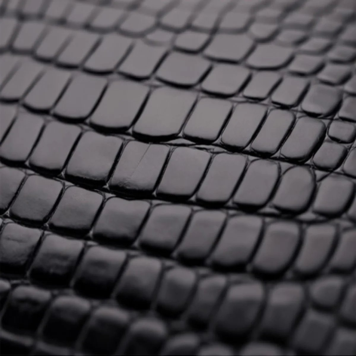 Crocodile Embossed Leather Zip Wallet – Black Luxury Edition - صورة 7