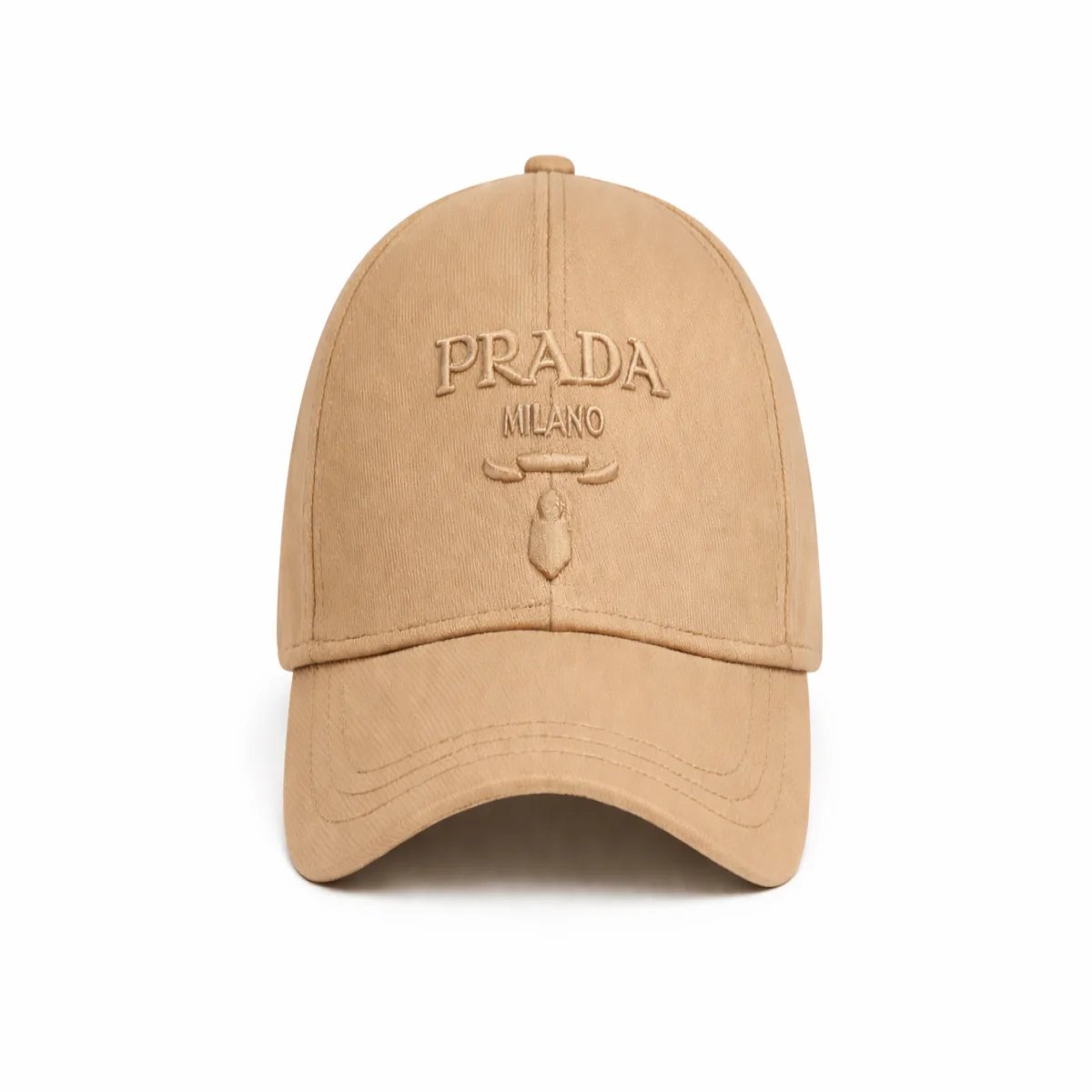 قبعة Prada Drill بيج - صورة 3